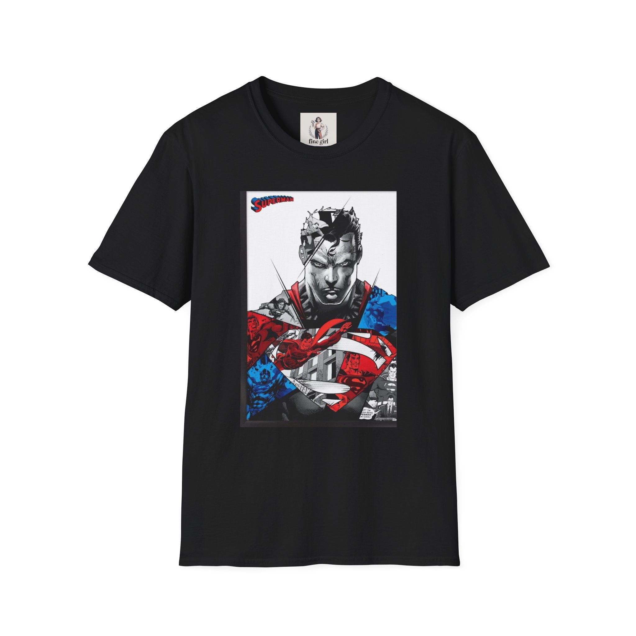 Superman Hero Unisex Softstyle T-Shirt