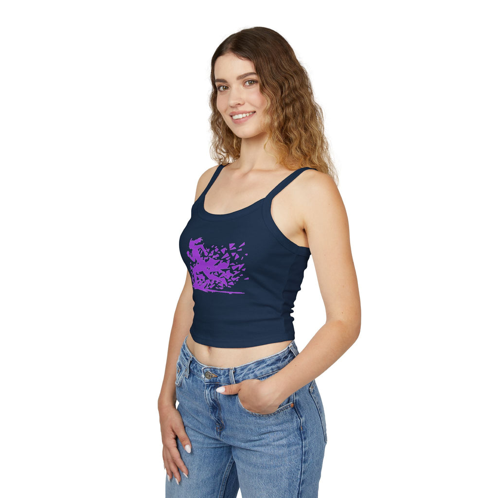Running Woman Tank Top, Athletic Workout Top, Fitness Sleeveless Shirt, Jogging Muscle Tee, Exercise Gym Cami