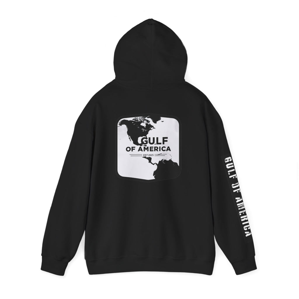Gulf Of America Patriotic Hoodie, USA Patriotism Sweatshirt, American Flag Pullover, Independence Day Apparel, Fourth of July Gift