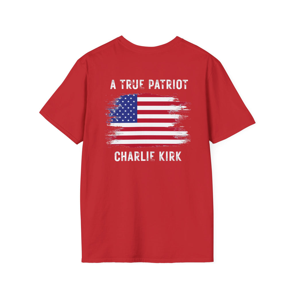Charlie Kirtk Patriotic Tshirt, American Flag Tee, 4th of July Shirt, USA Independence Day Top, Patriotic Graphic Tee, Unisex Patriotic