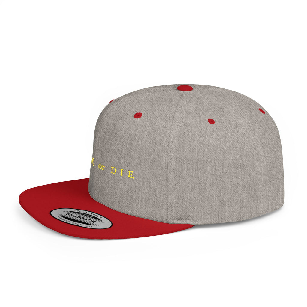 Join Or Die ~ Stylish Flat Bill Snapback Hat
