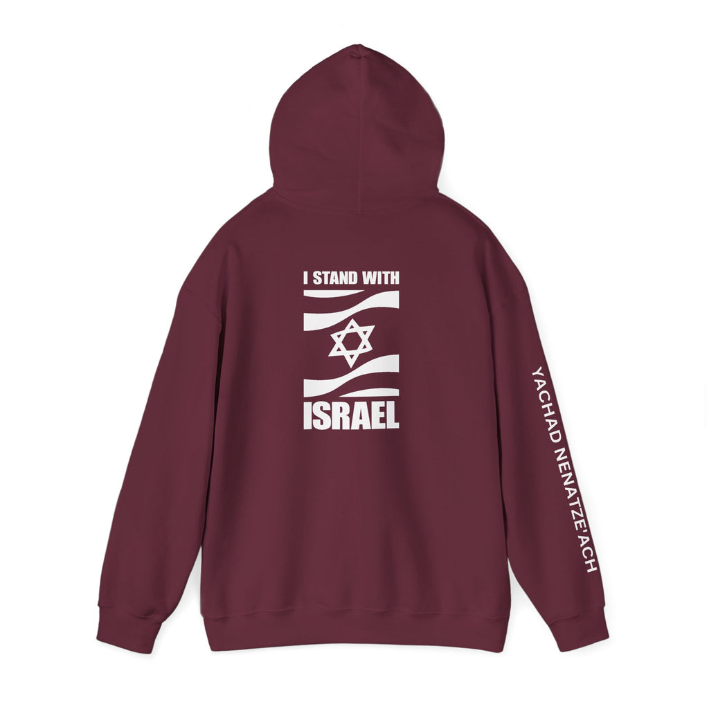 I Stand With Isreal ~ Rebel Spirit Unisex Hoodie