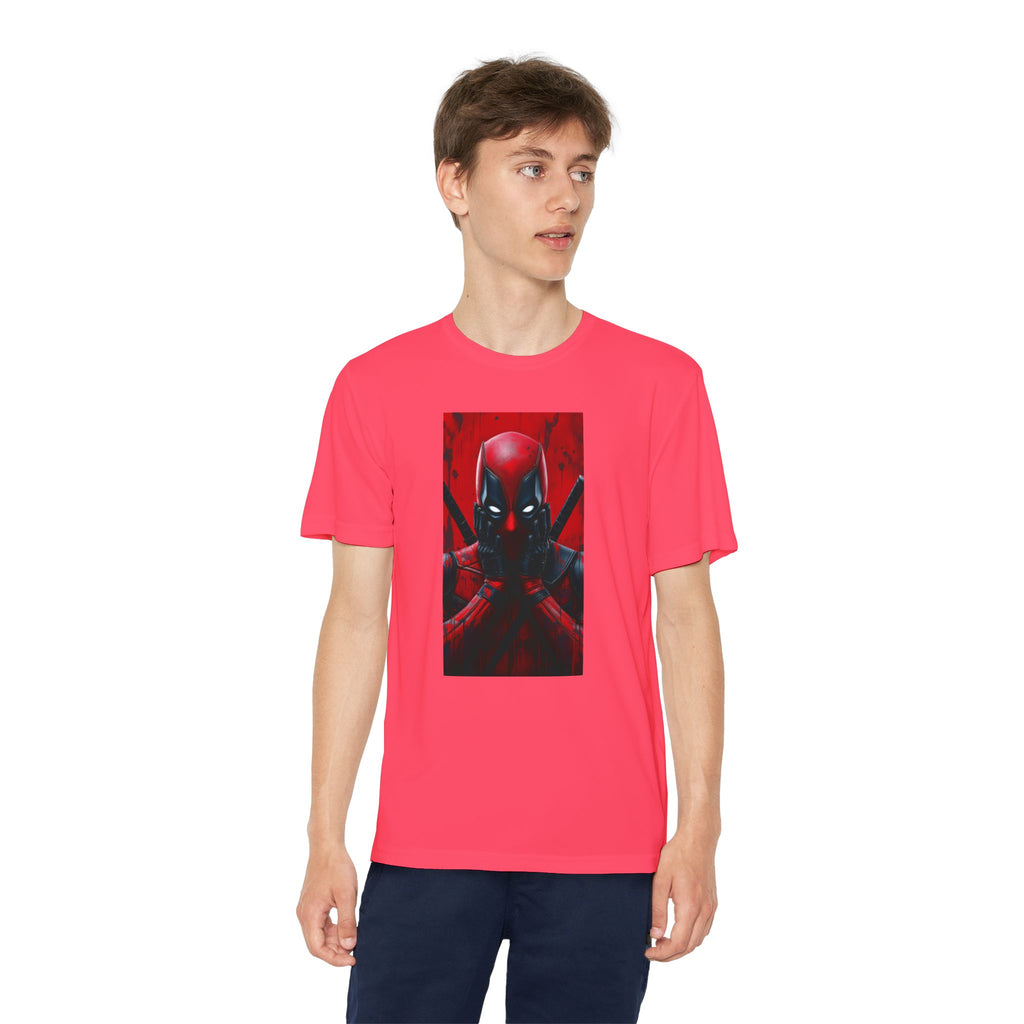 Deadpool Superhero Marvel Patriotic, Kids Graphic T-Shirt, Boys Hero Top, Girls Comic Book Clothing, Birthday