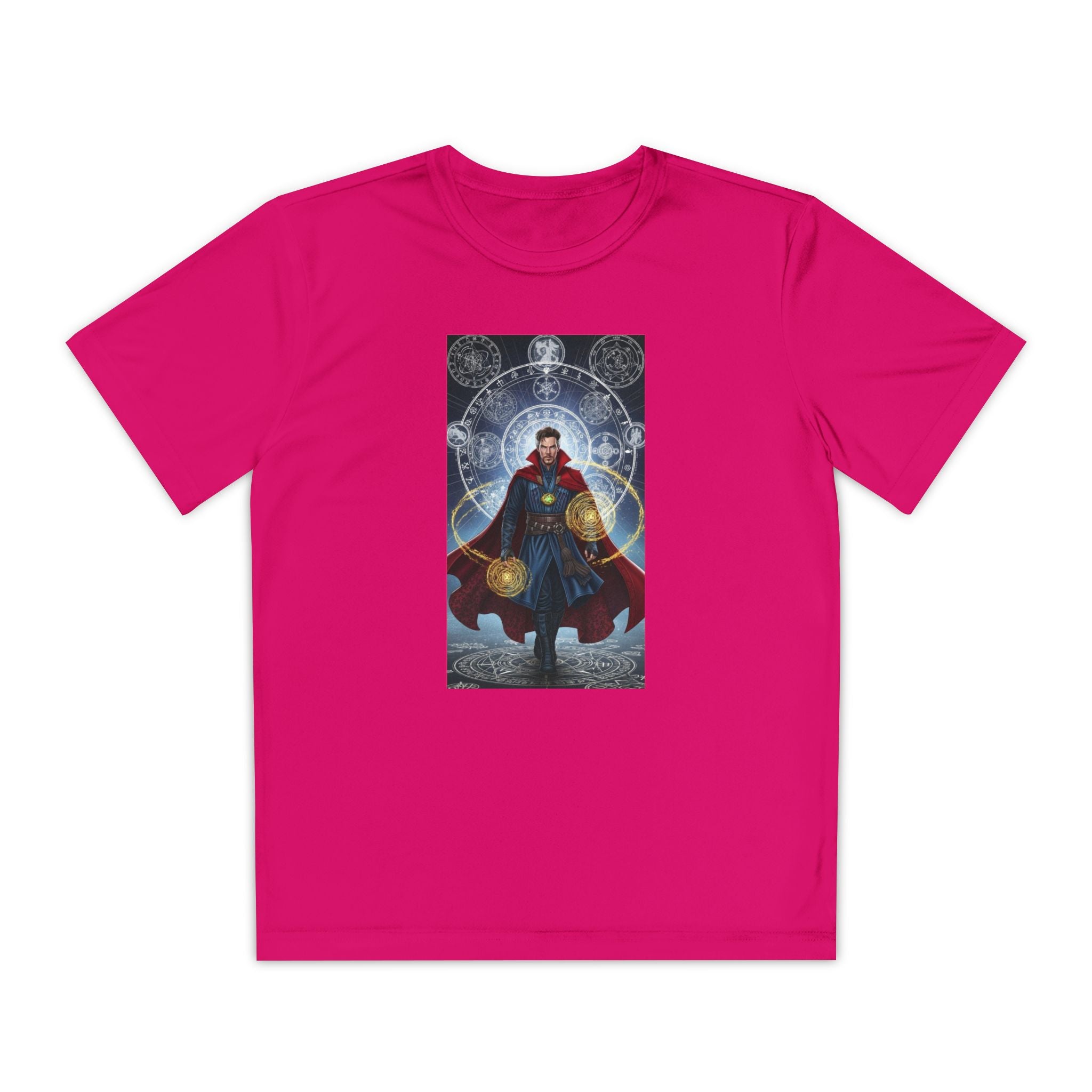 Superhero Youth T-Shirt Sports Graphic Tee, Cool Athletic Shirt for Kids, Perfect for Sports Events, Team Spirit