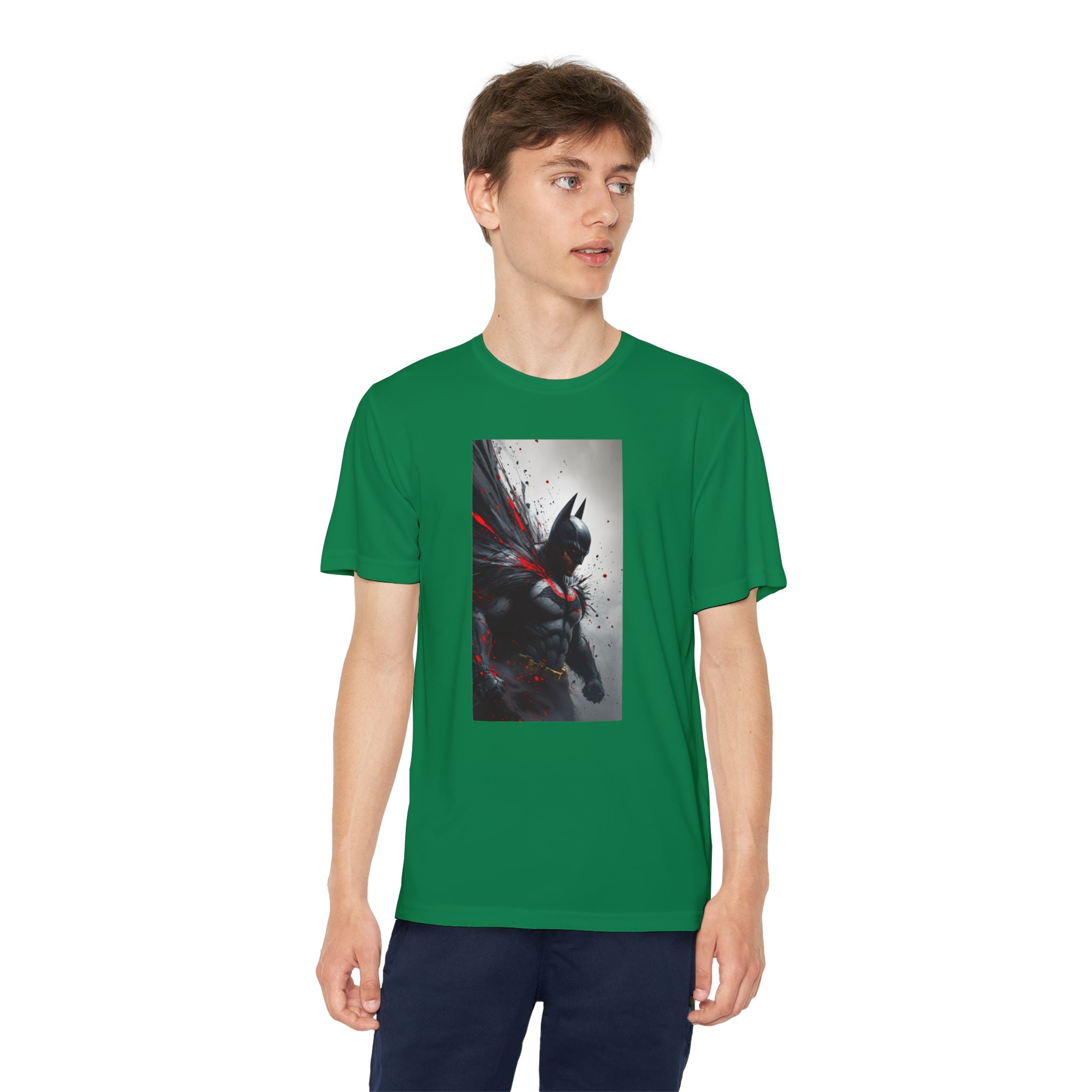 Batman Superhero Marvel Patriotic, Kids Graphic T-Shirt, Boys Hero Top, Girls Comic Book Clothing, Birthday