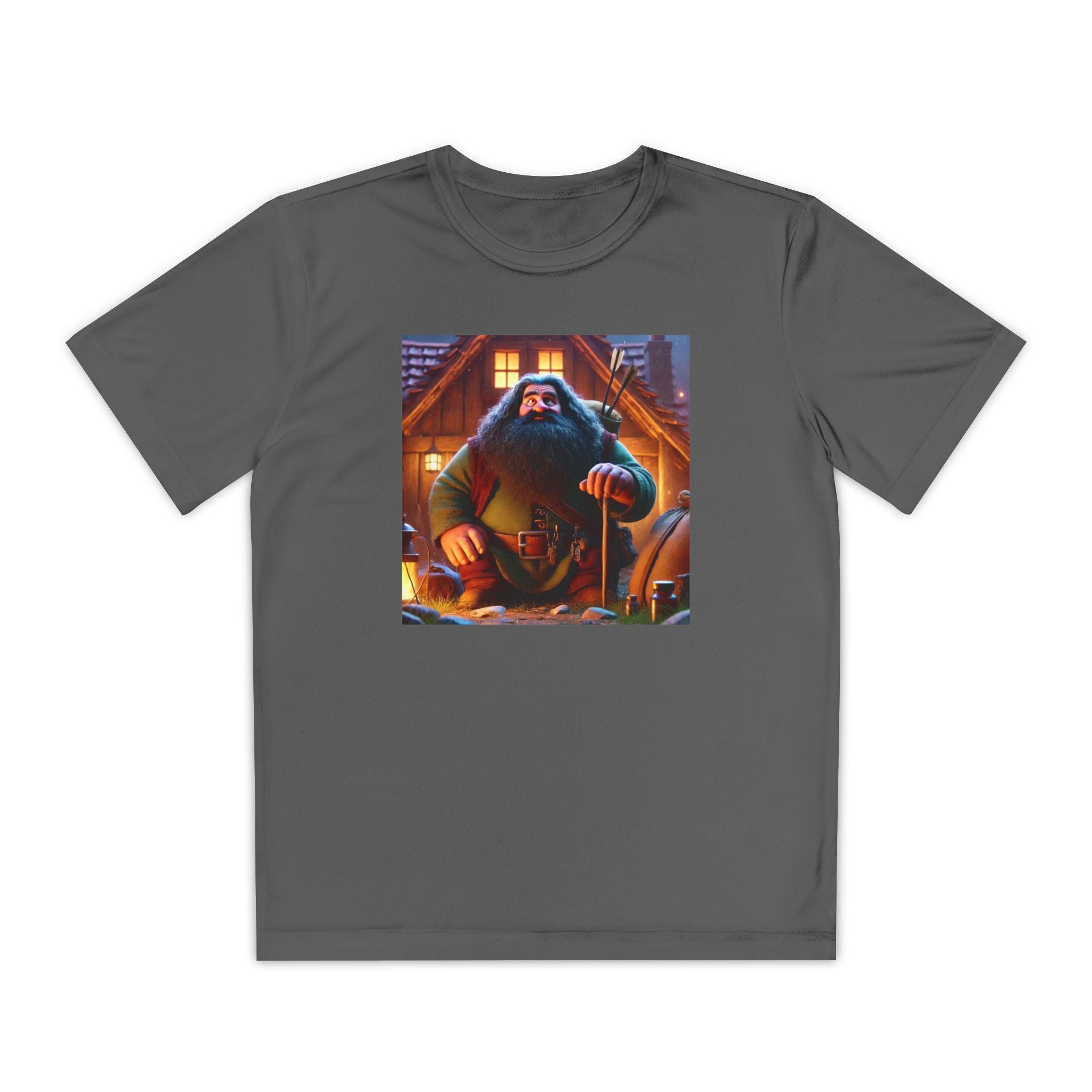 Youth Competitor Tee - Harry Potter, Wizard School Shirt, Magical Kids Top, Hogwarts Fan Gift, Sorcerer's Stone T-Shirt