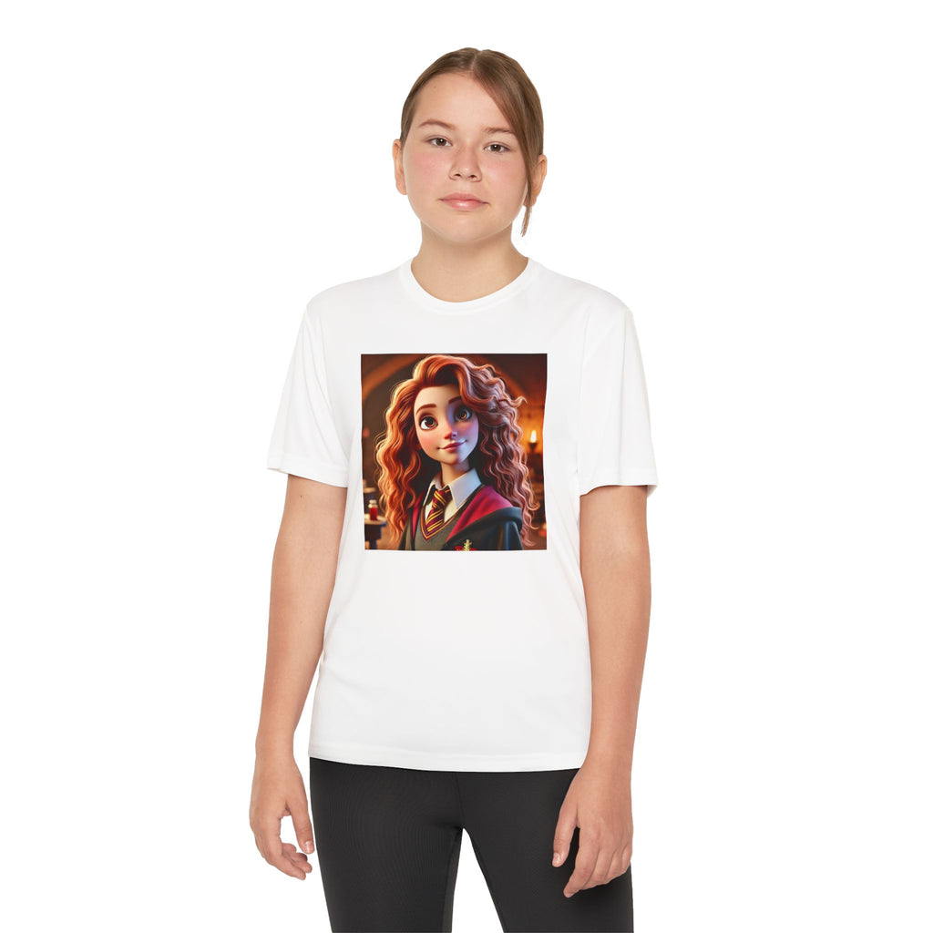 Youth Competitor Tee - Harry Potter, Wizard School Shirt, Magical Kids Top, Hogwarts Fan Gift, Sorcerer's Stone T-Shirt