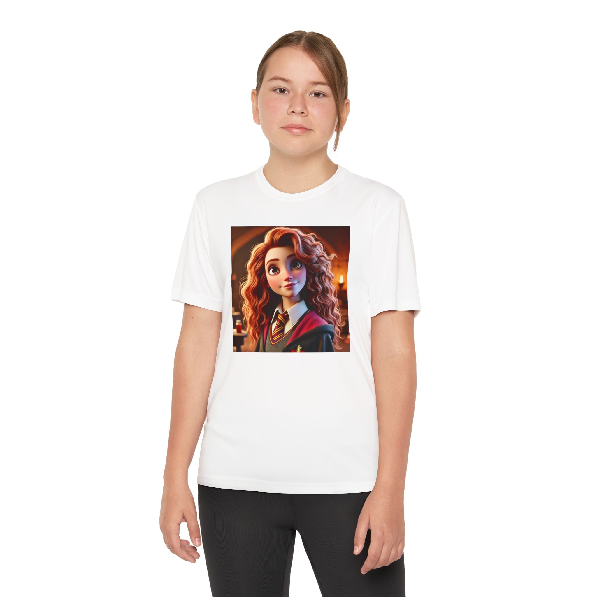 Youth Competitor Tee - Harry Potter, Wizard School Shirt, Magical Kids Top, Hogwarts Fan Gift, Sorcerer's Stone T-Shirt