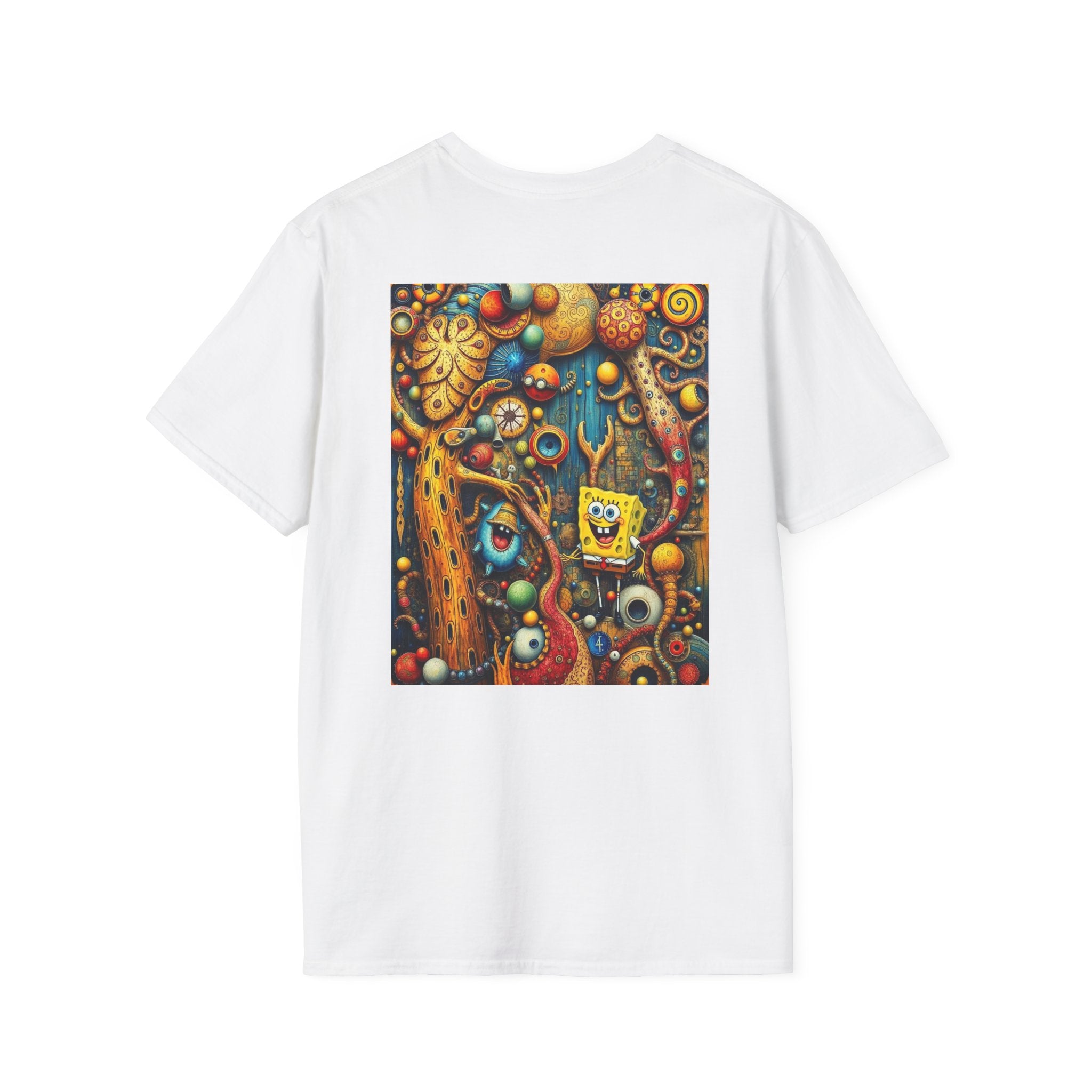 SpongeBob SquarePants Kids T-Shirt, Mr Krabs Squidward Patrick Star Youth Tee, Nickelodeon Children's TV Shirt, Unisex Softstyle