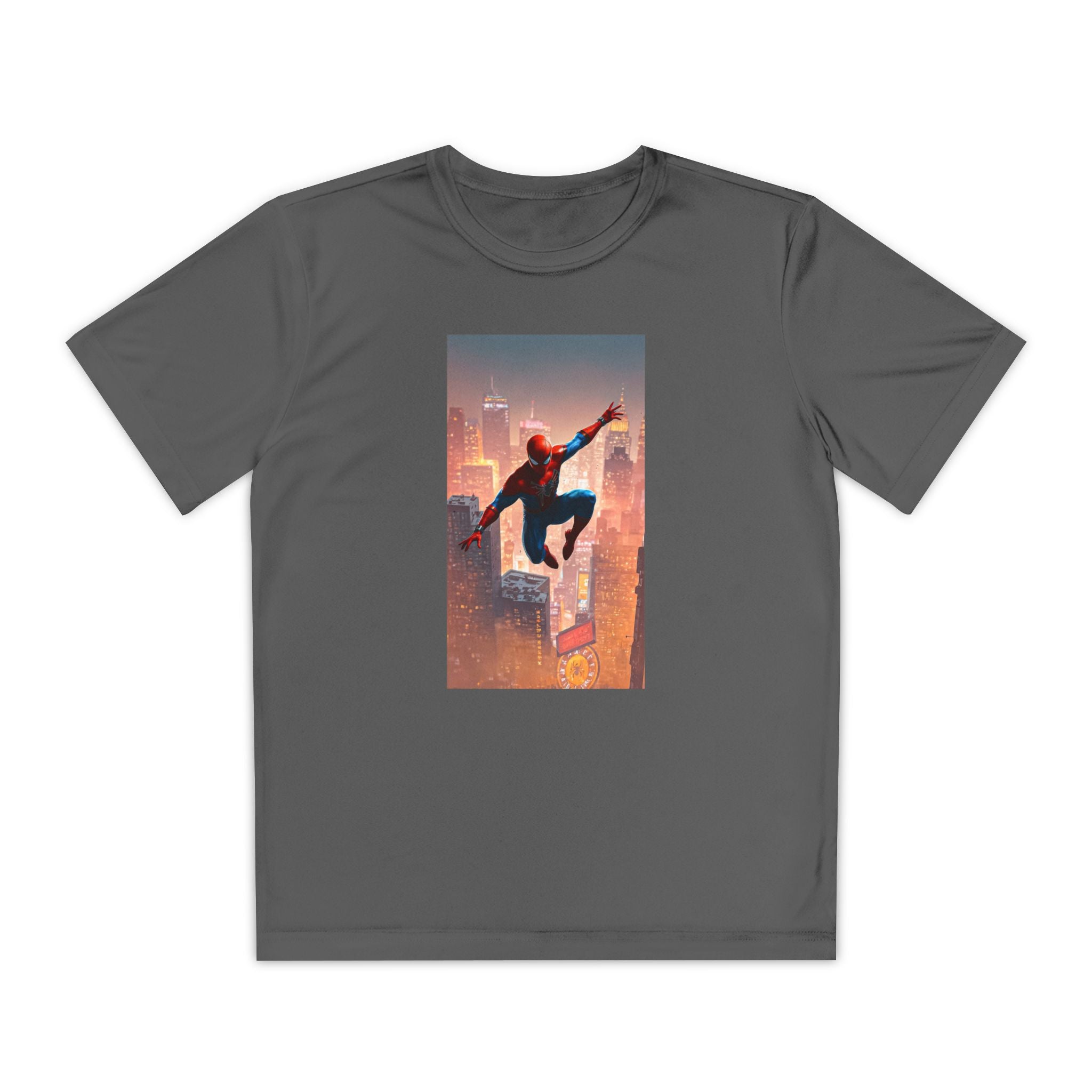 Spiderman Superhero Marvel Youth T-Shirt, Kids Shirt, Comic Book Fan Gift, Superhero Birthday Party, Children's Apparel