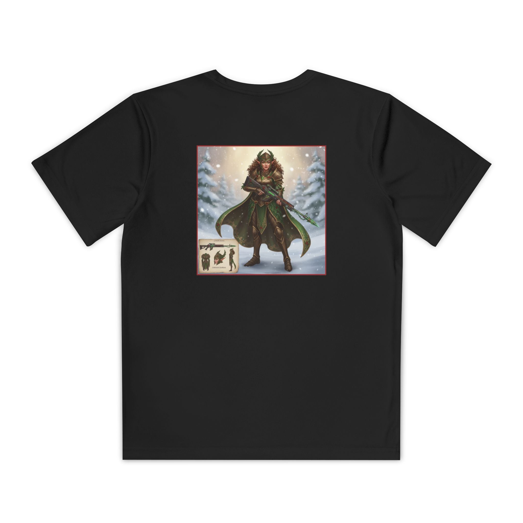 Yule Guard Patriotic Christmas Holiday ~ Youth T-Shirt, Unisex Softstyle T-Shirt