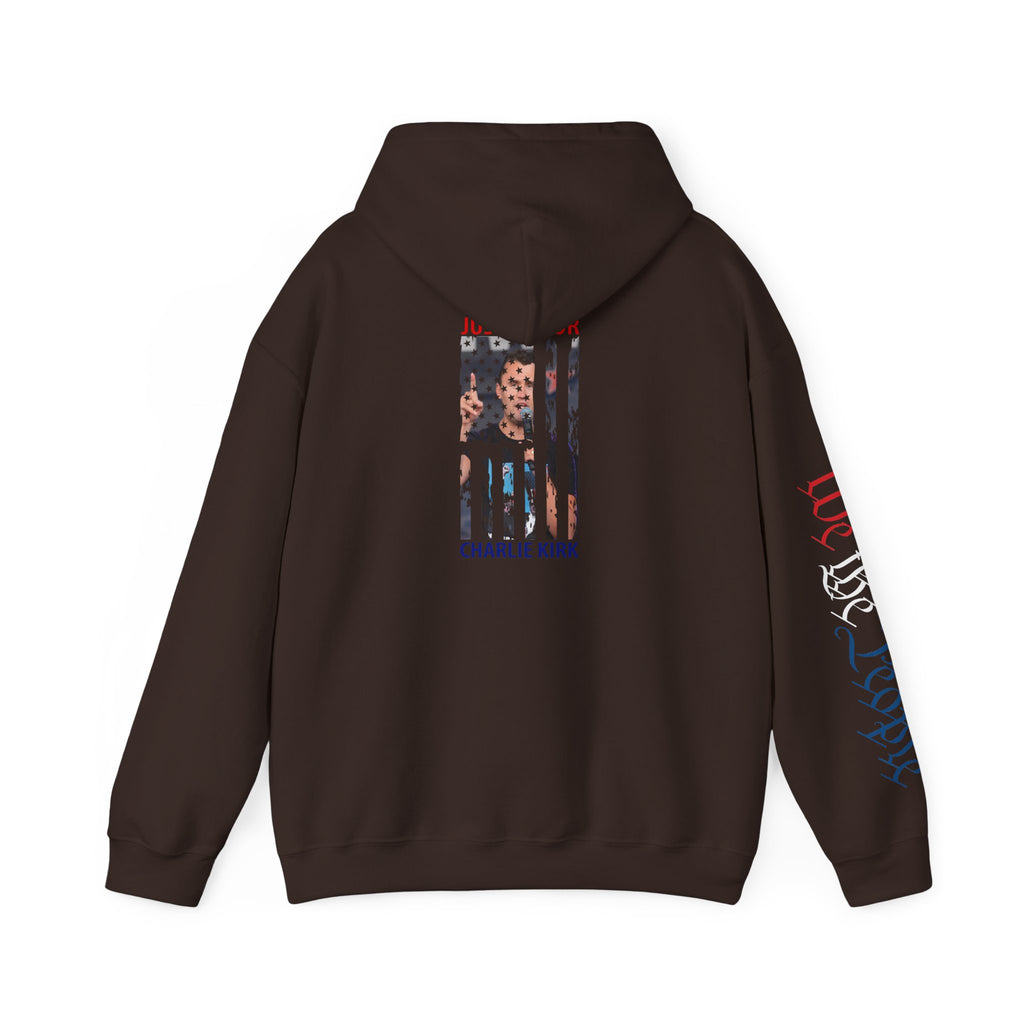 Charlie kirk Patriotic Hoodie Rebel Spirit Unisex Hoodie