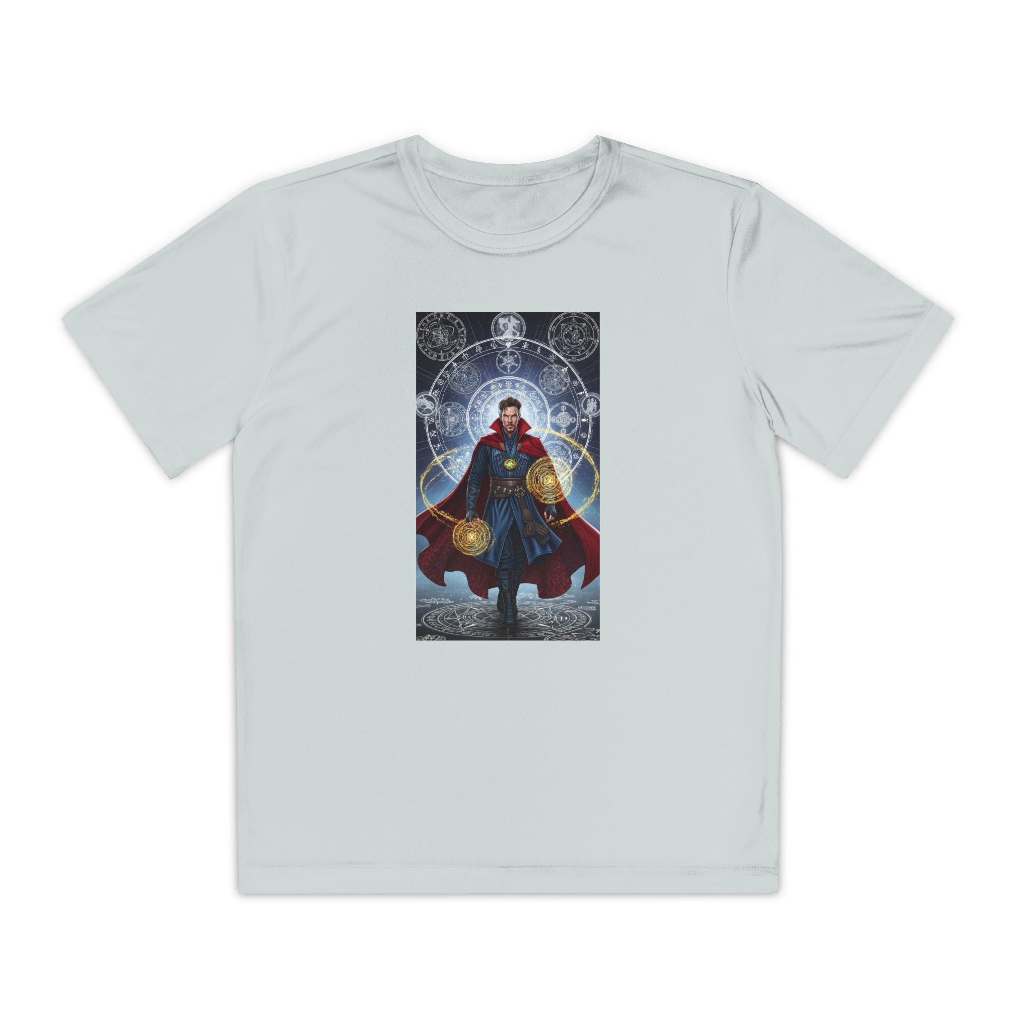 Superhero Youth T-Shirt Sports Graphic Tee, Cool Athletic Shirt for Kids, Perfect for Sports Events, Team Spirit