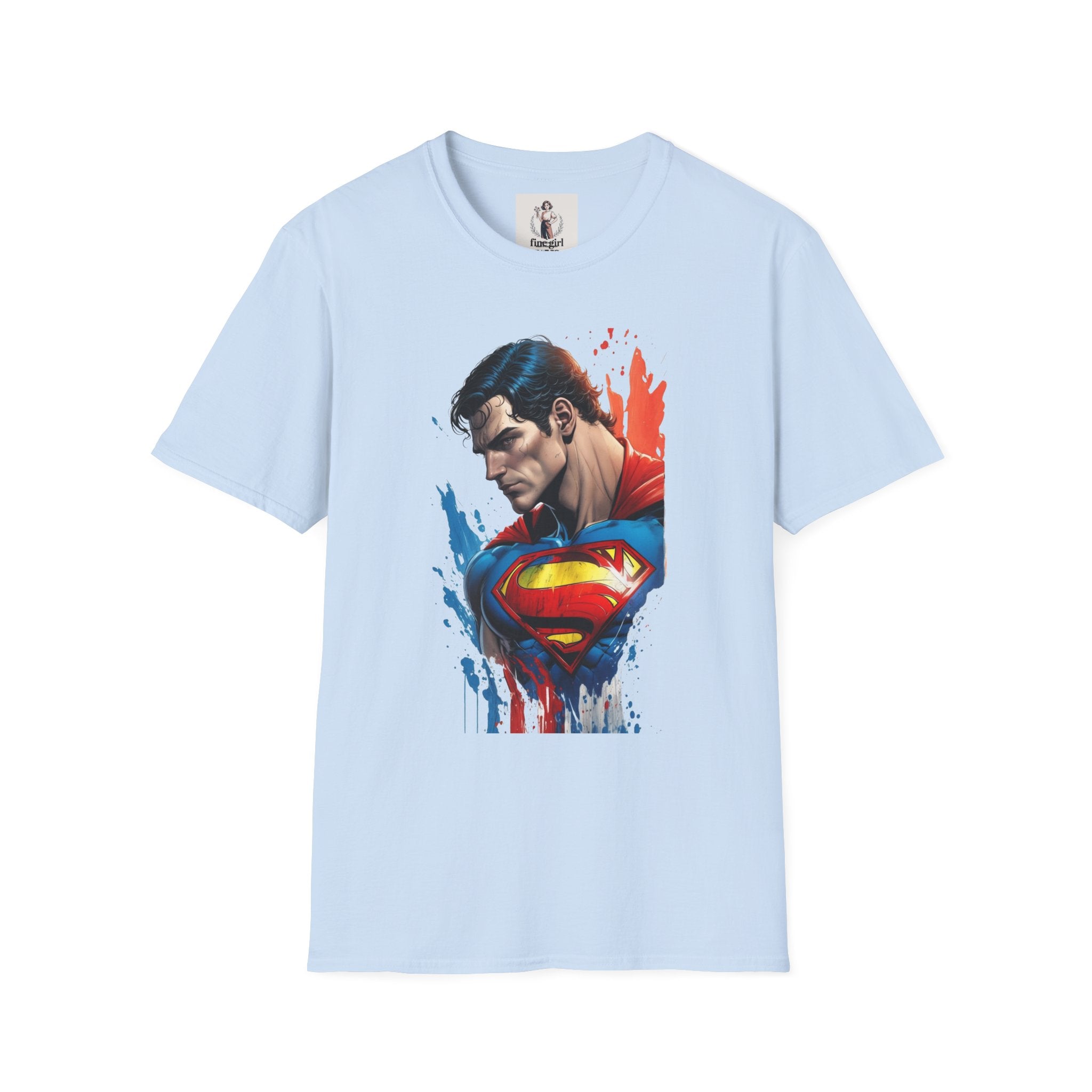 Superman Hero Unisex Softstyle T-Shirt