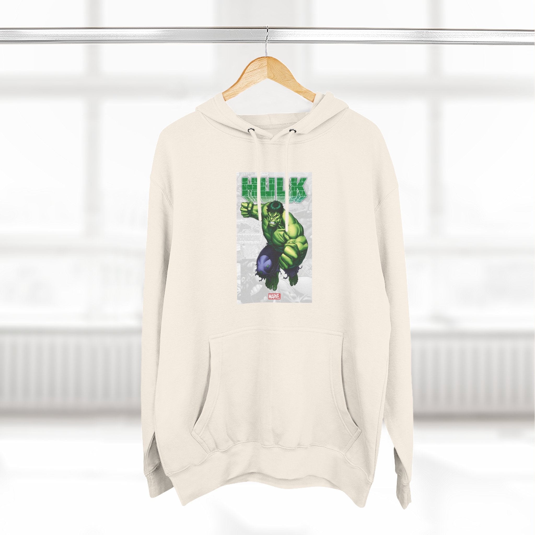 The Incredible Hulk Three-Panel Fleece Hoodie