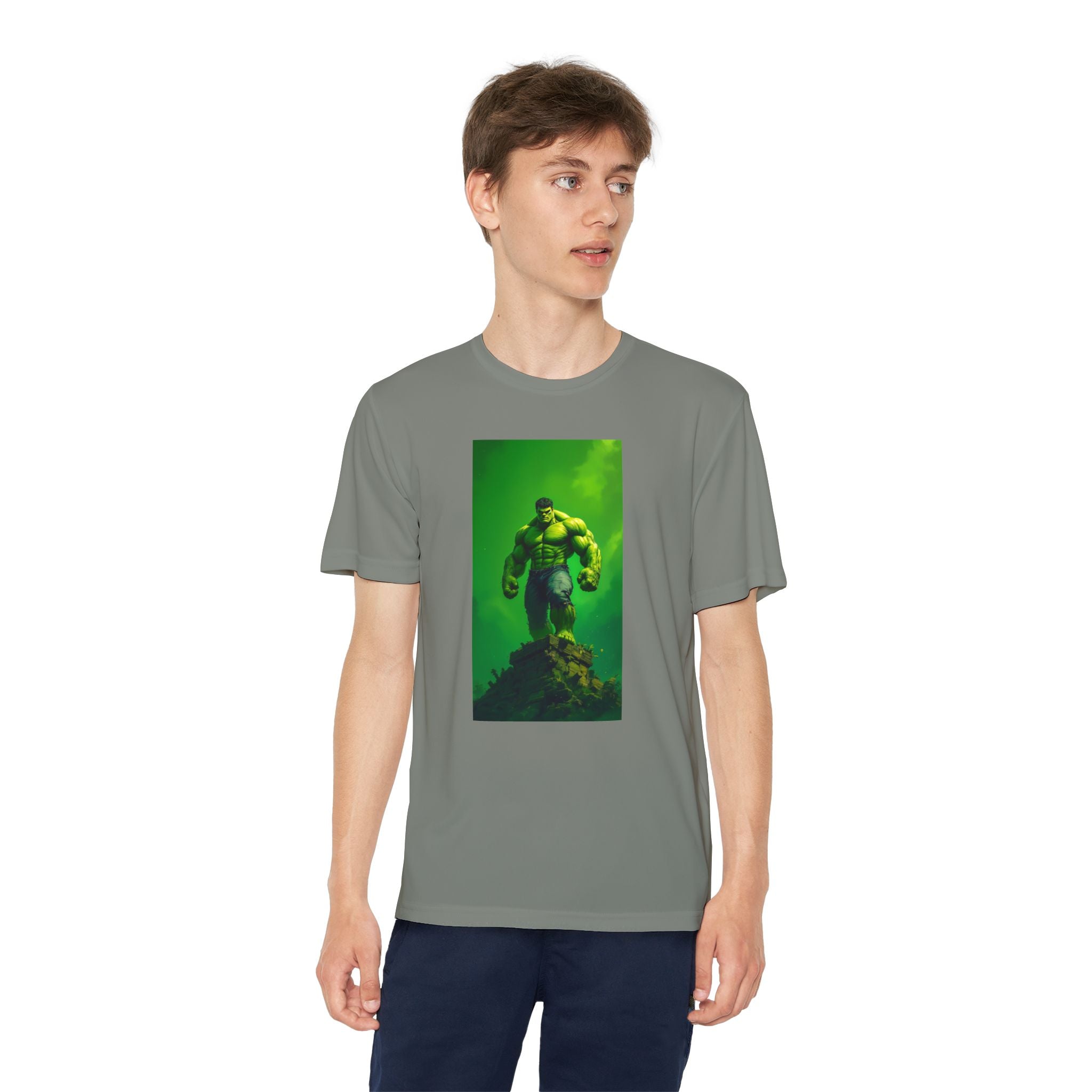 The Incredible Hulk Superhero Marvel Patriotic, Kids Graphic T-Shirt, Boys Hero Top, Girls Comic Book Clothing, Birthday