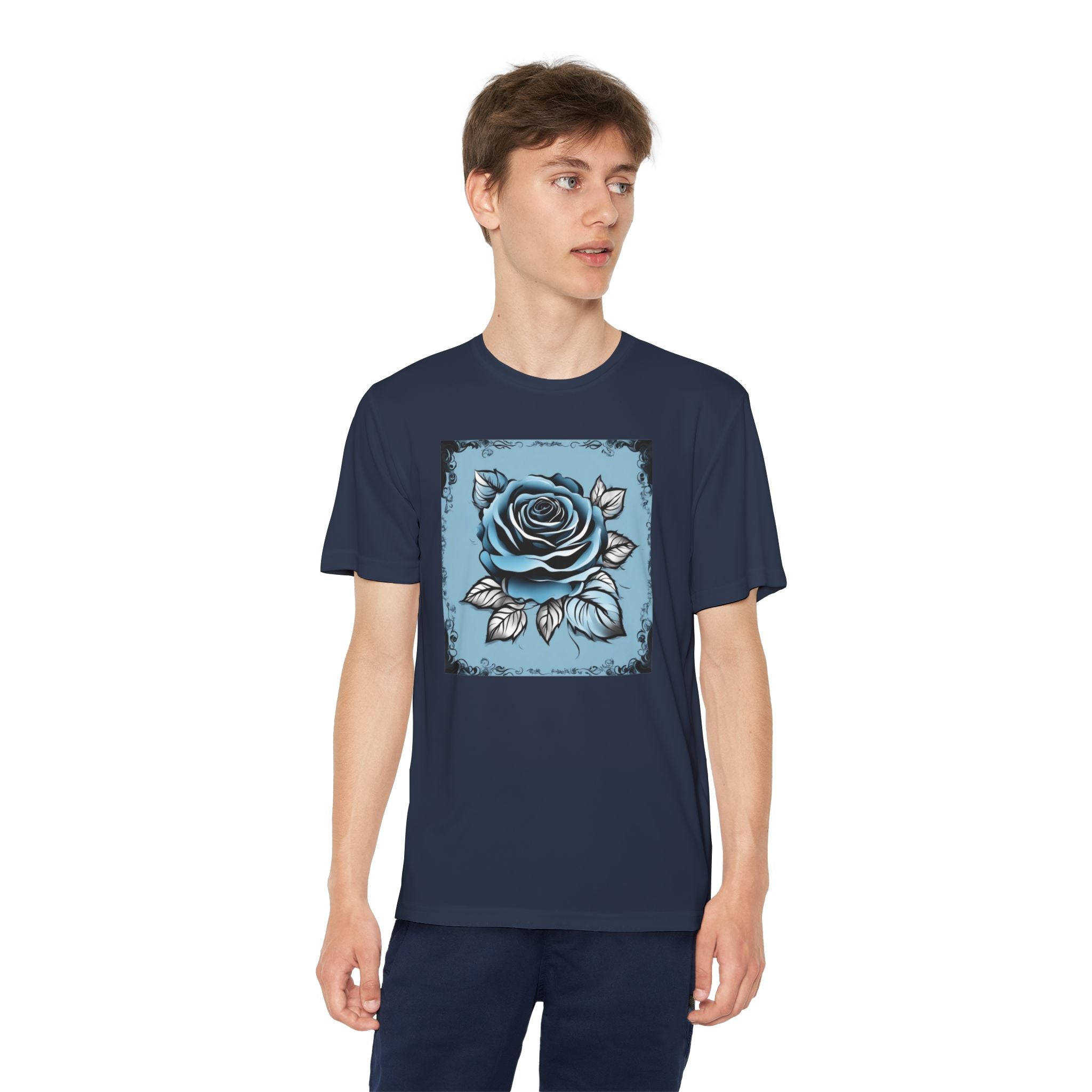 Flower Youth Tshirt, Girls Floral Tee, Kids Spring Shirt, Children's Botanical Top, Teen Blossom T-Shirt