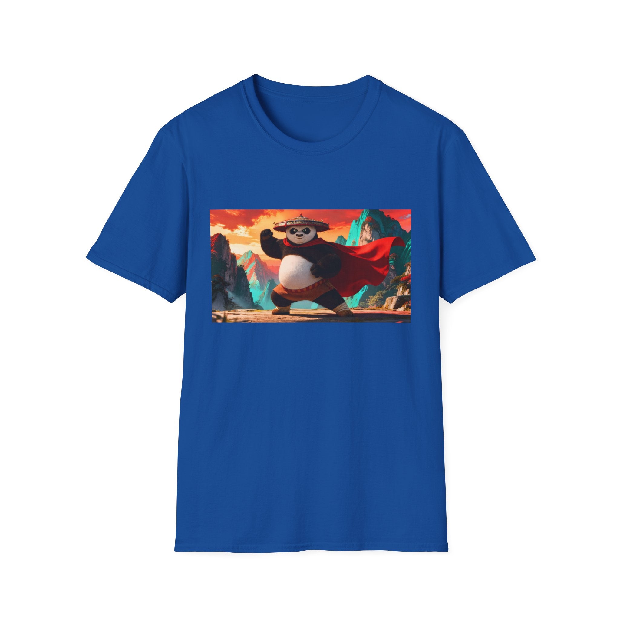 Kung Fu Panda Unisex Softstyle T-Shirt, DreamWorks Animation Youth Competitor Tee, Graphic Tee, Movie Fan Gift, Cult Classic Shirt, Comfy