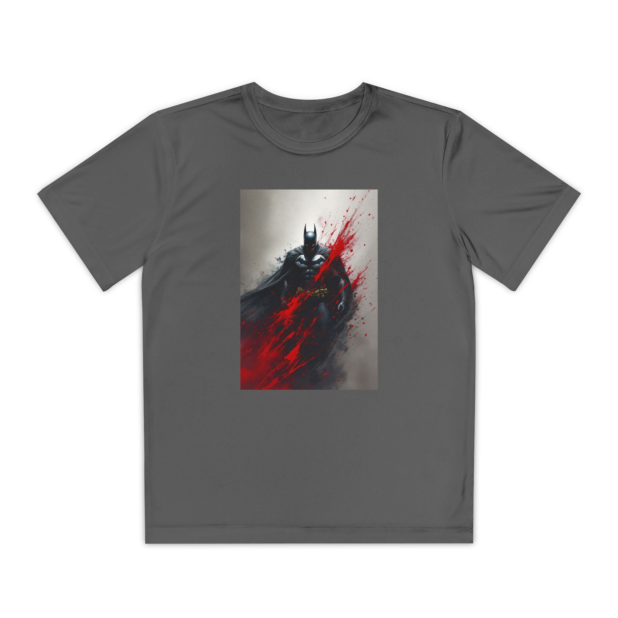 Batman Superhero Marvel Patriotic, Kids Graphic T-Shirt, Boys Hero Top, Girls Comic Book Clothing, Birthday
