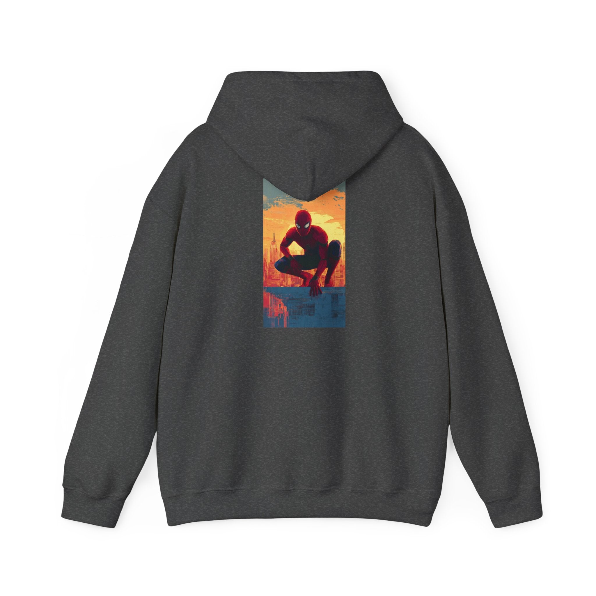 Hooded Sweatshirt - Spiderman Design