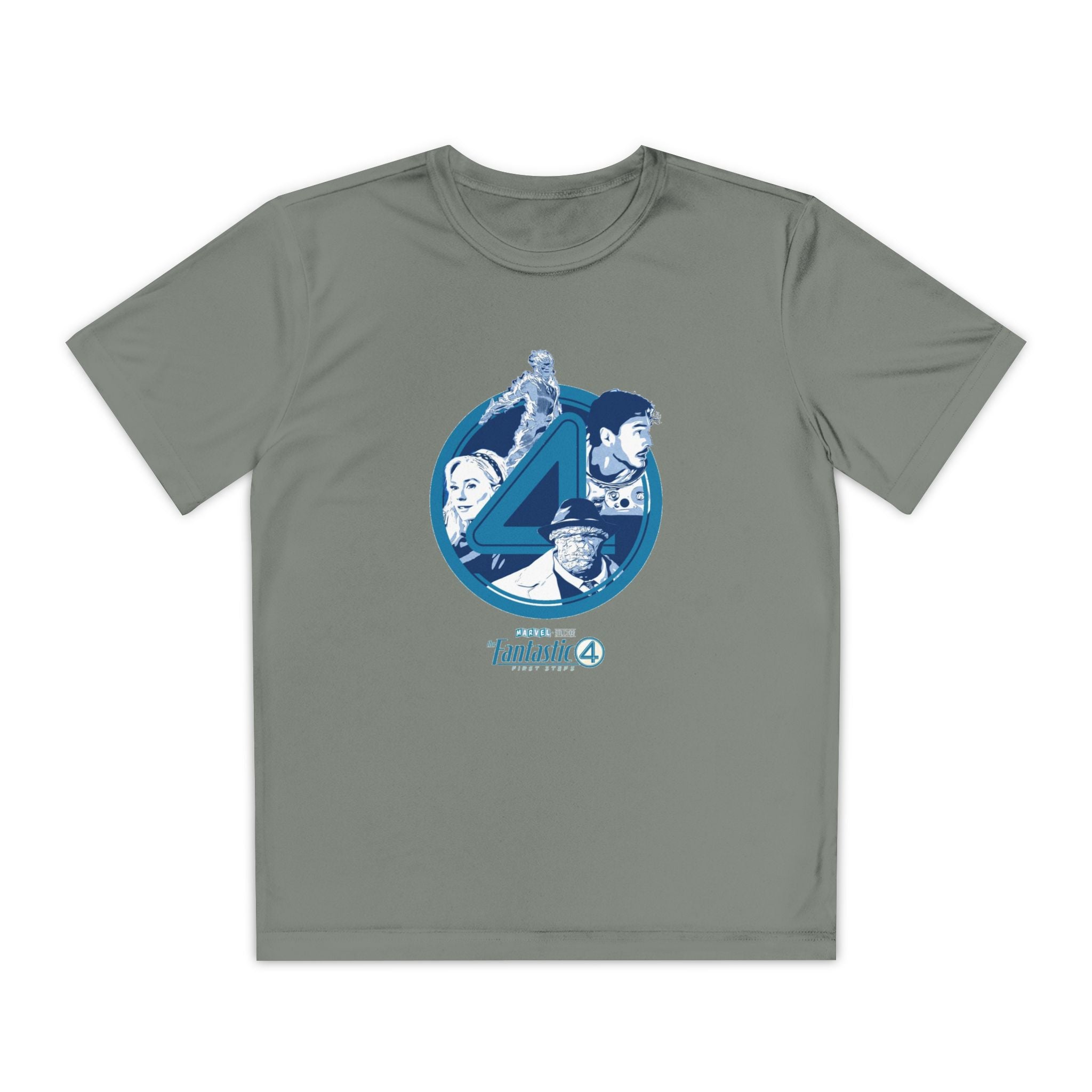 Fantastic 4 Youth T-Shirt Sports Graphic Tee, Cool Athletic Shirt for Kids, Perfect for Sports Events, Team Spirit