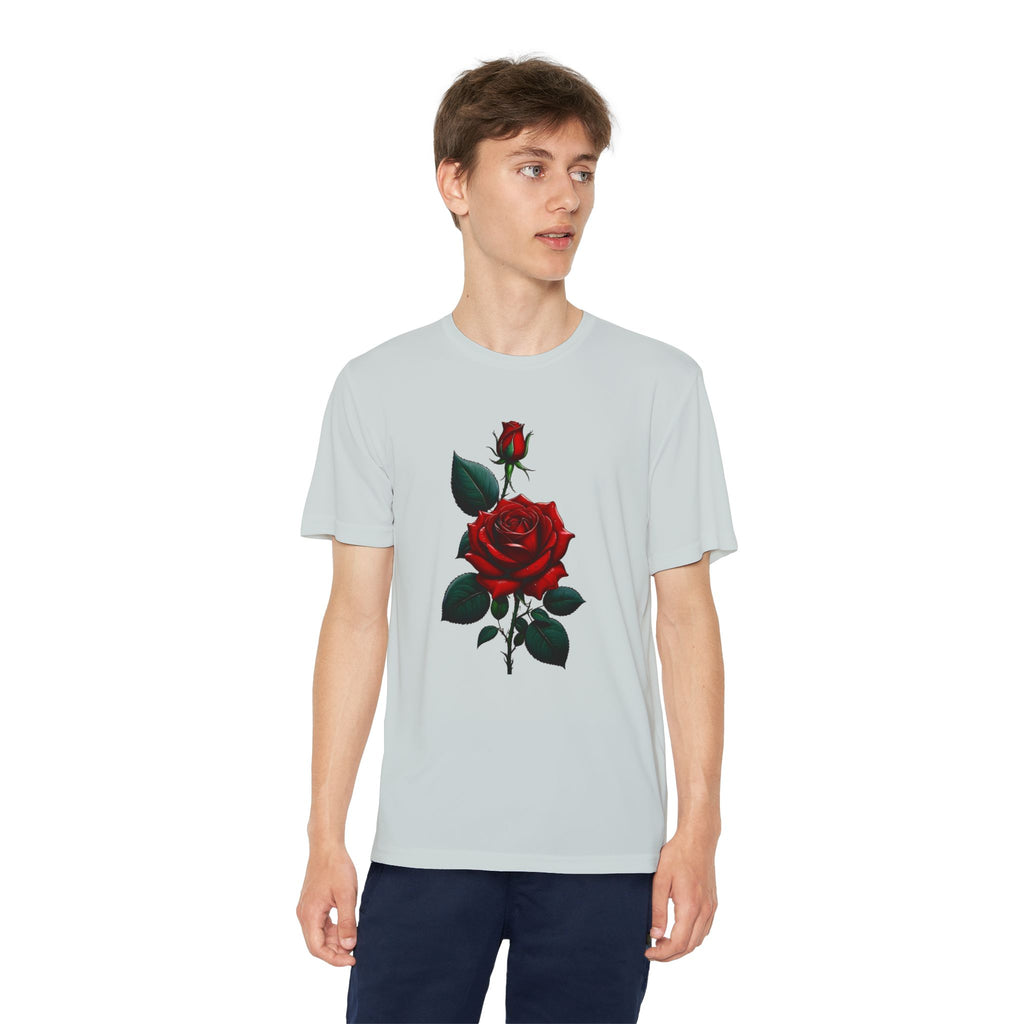 Flower Youth Tshirt, Girls Floral Tee, Kids Spring Shirt, Children's Botanical Top, Teen Blossom T-Shirt