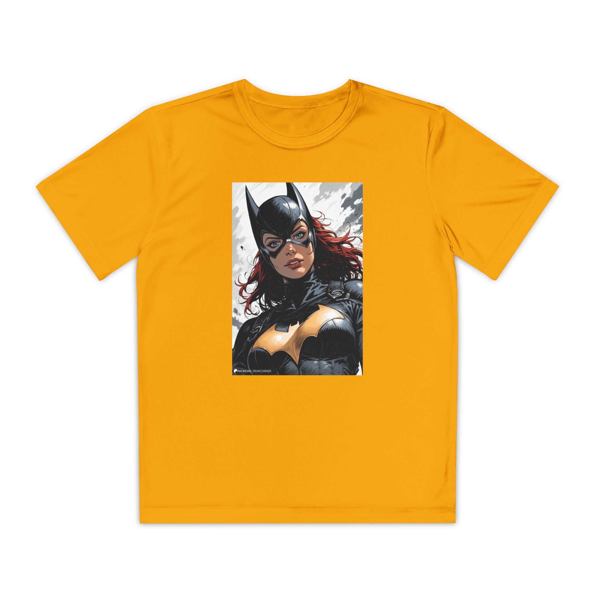 Superhero Youth T-Shirt Sports Graphic Tee, Cool Athletic Shirt for Kids