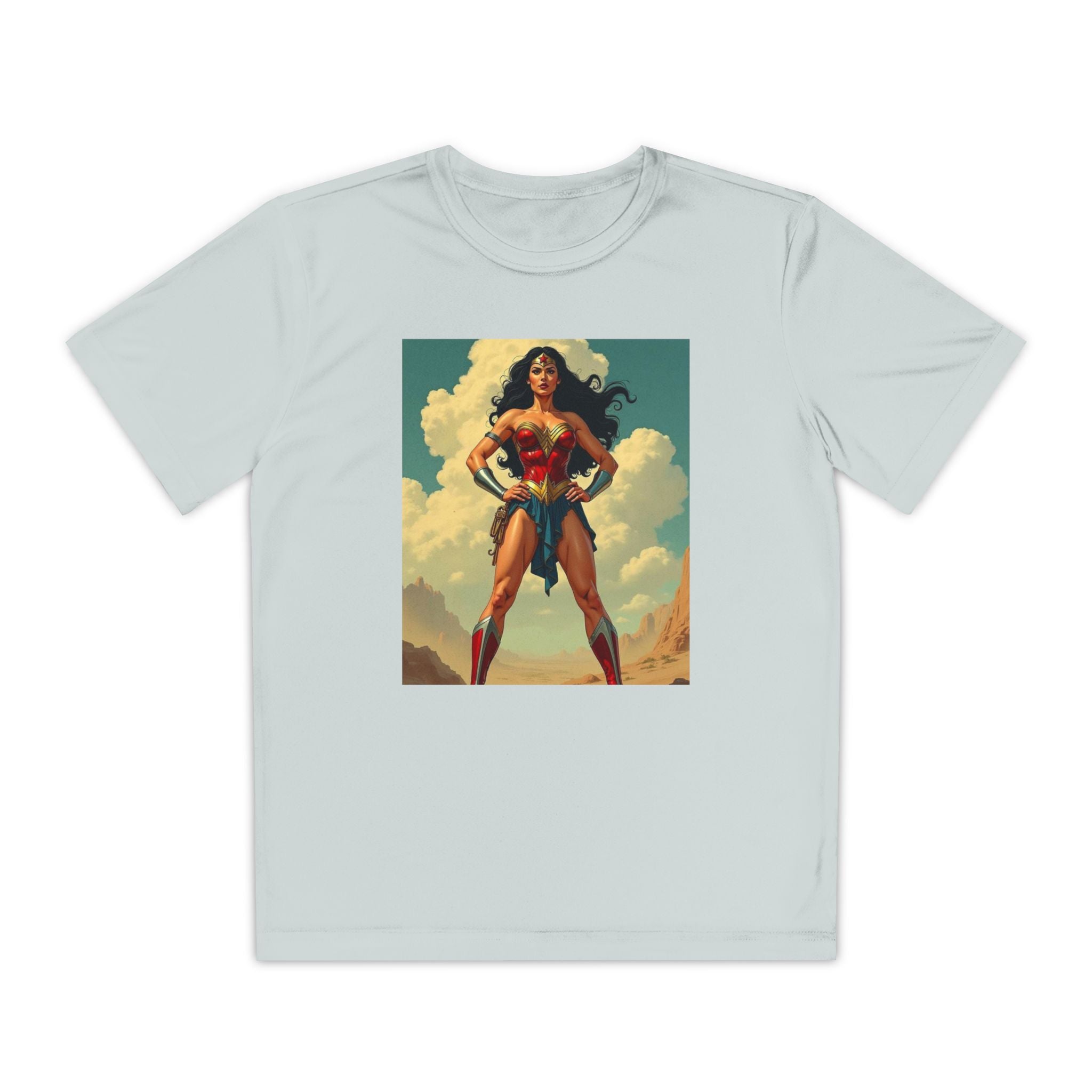 Wonder Woman Superhero Marvel t-shirt, Kids Graphic Tee, Boys Superhero Shirt, Children's Movie Character Top