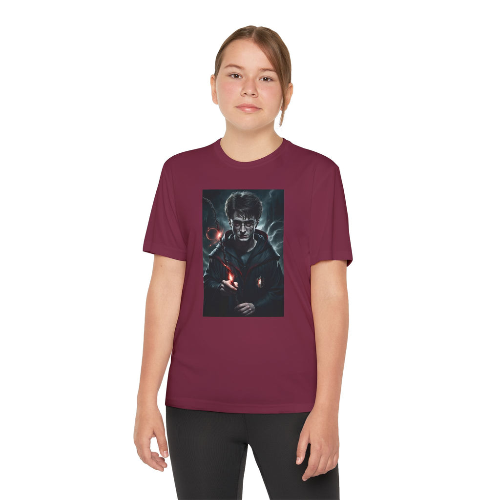 Youth Competitor Tee - Harry Potter, Wizard School Shirt, Magical Kids Top, Hogwarts Fan Gift, Sorcerer's Stone T-Shirt