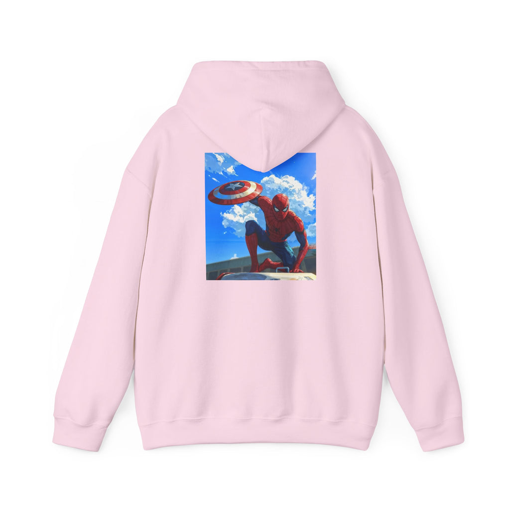 Hooded Sweatshirt - Spiderman Design