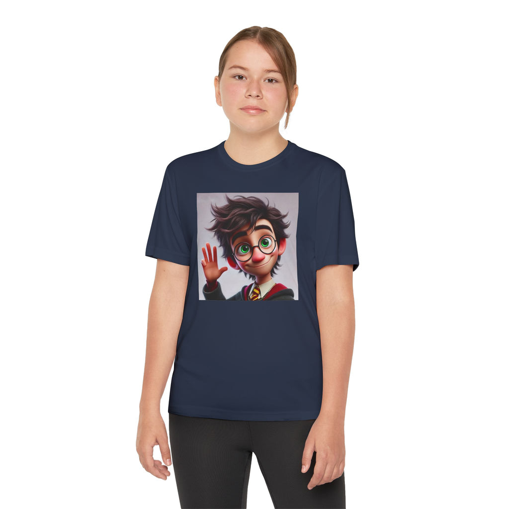 Youth Competitor Tee - Harry Potter, Wizard School Shirt, Magical Kids Top, Hogwarts Fan Gift, Sorcerer's Stone T-Shirt