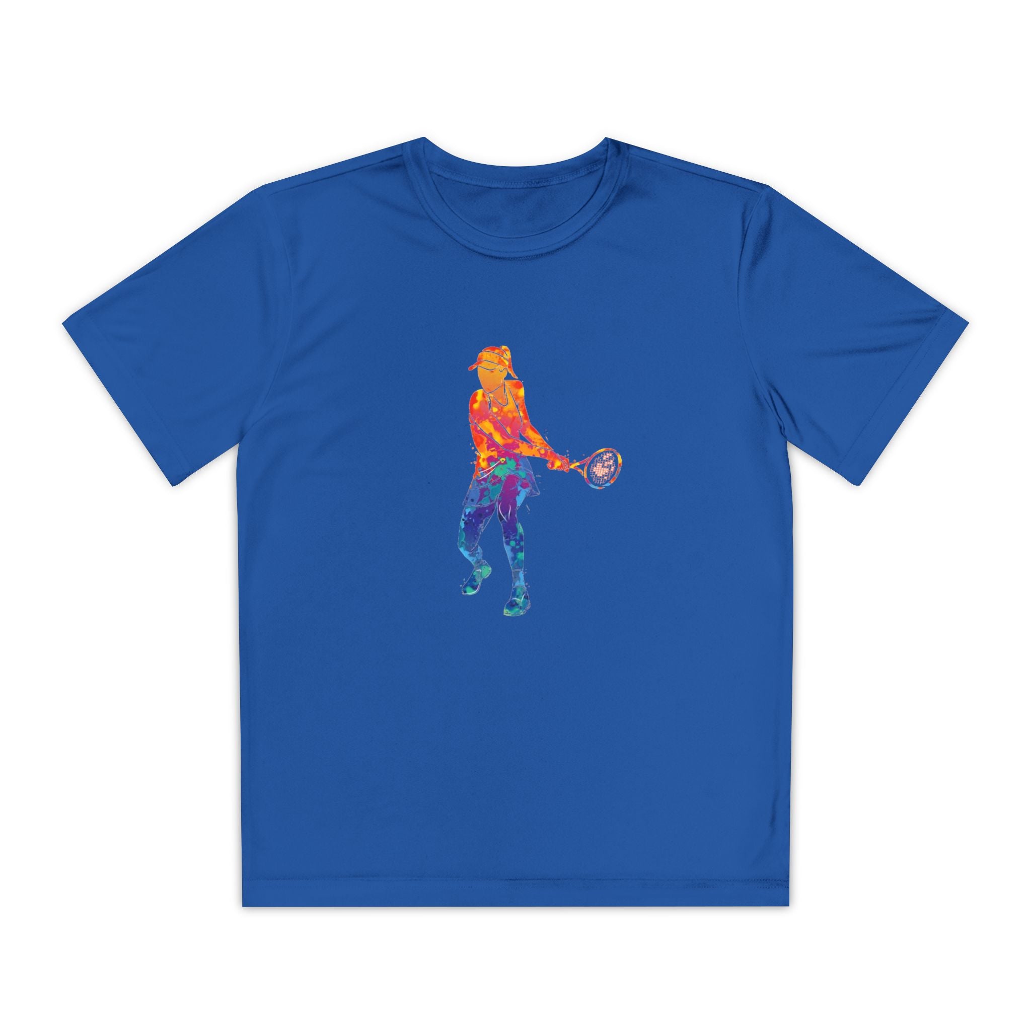 Tennis Youth Sports Graphic Tee, Cool Athletic Shirt for Kids, Perfect for Sports Events, Team Spirit, Birthday Gift, Summer Activities