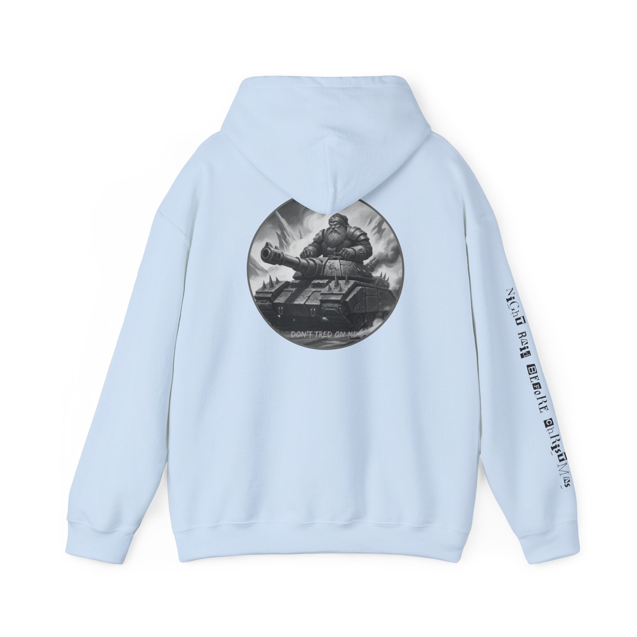 Santa Claus On A Tank Christmas Patriotic Hoodie Rebel Spirit Unisex Hoodie