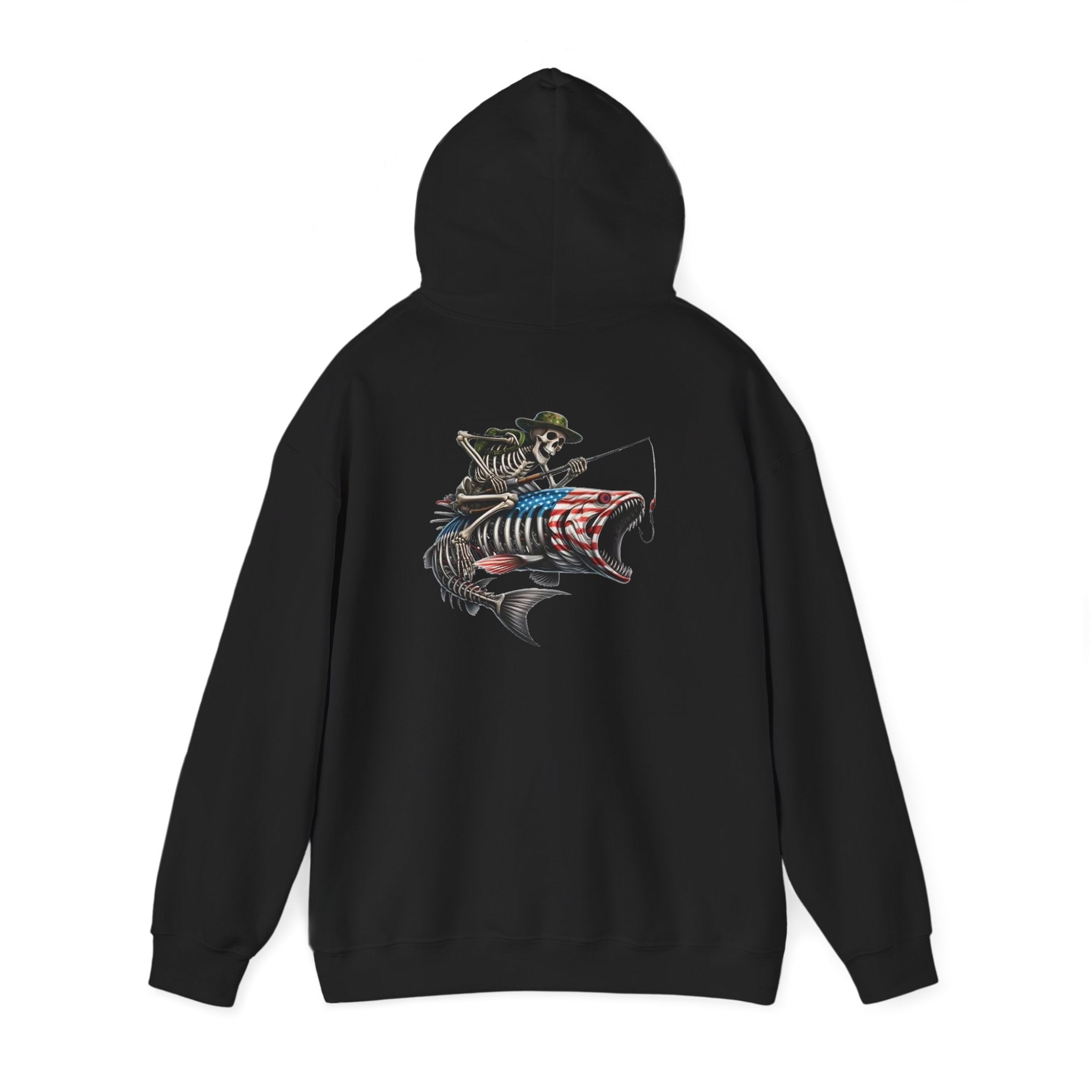 Fishing Patriotic Vintage American Flag Design, Casual Wear, Sports, Gift for Holidays, Comfort for All Occasions