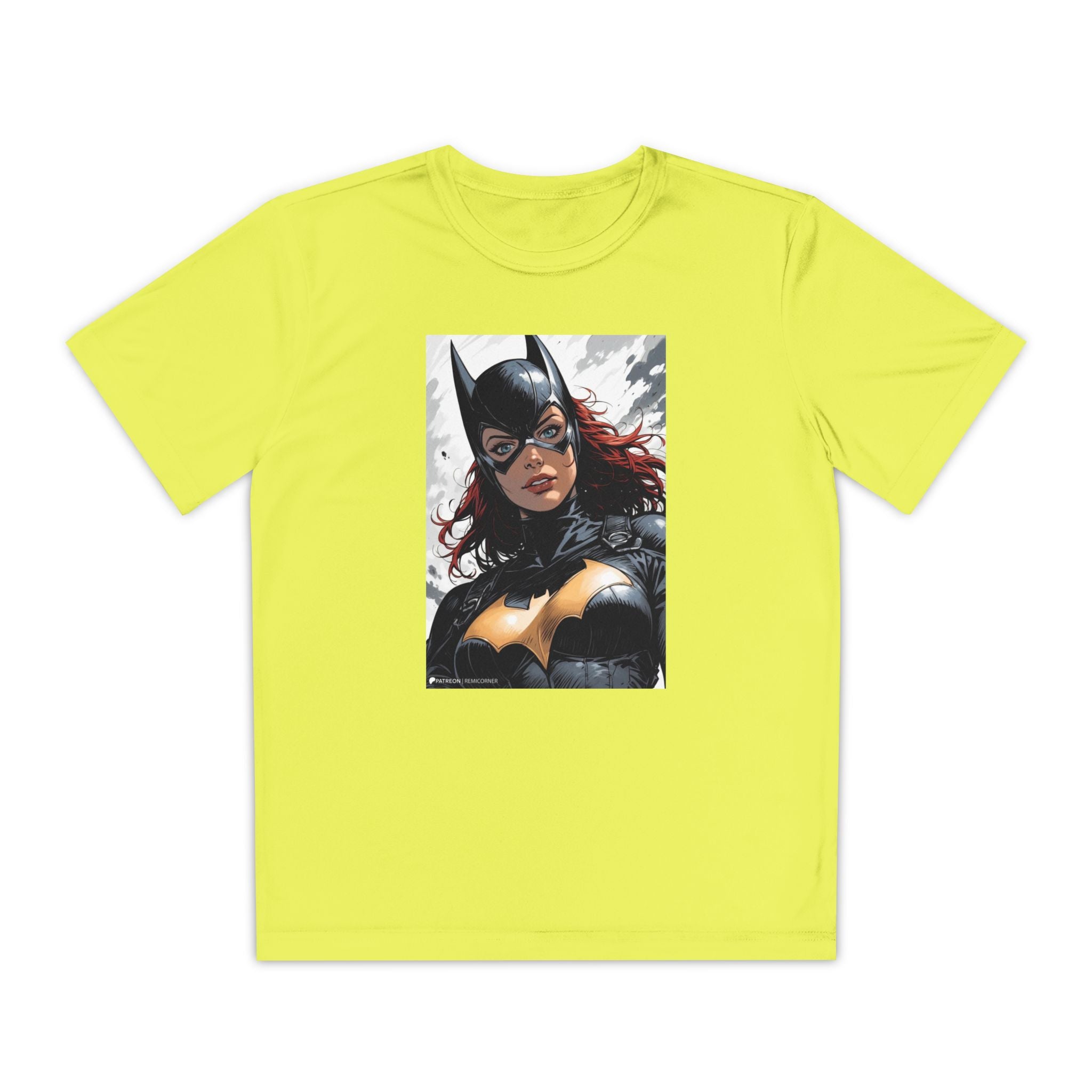 Superhero Youth T-Shirt Sports Graphic Tee, Cool Athletic Shirt for Kids