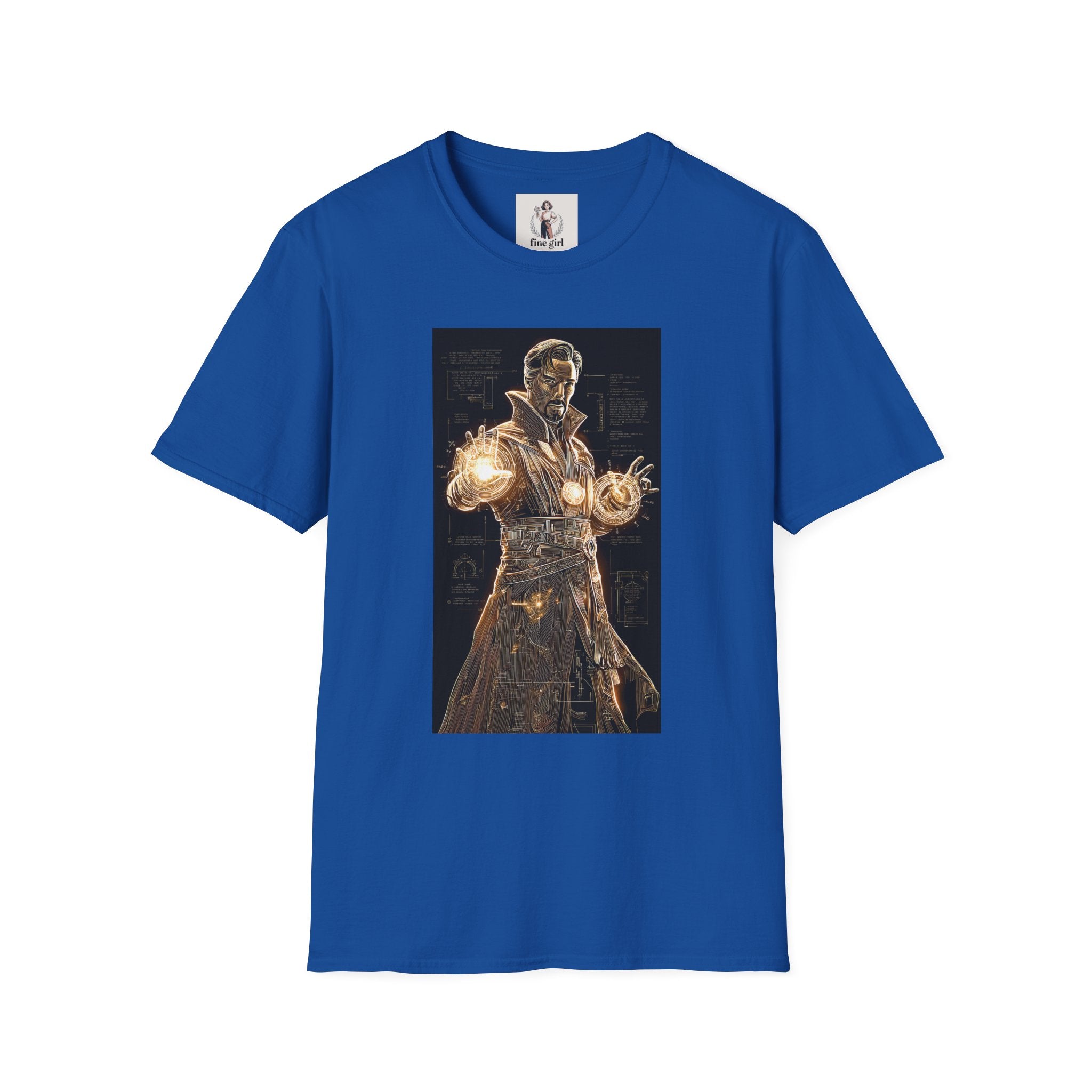 Dr Strange Superhero Marvel Unisex Softstyle T-Shirt, Comic Book Tee, Geeky Clothing, Cosplay Costume Top