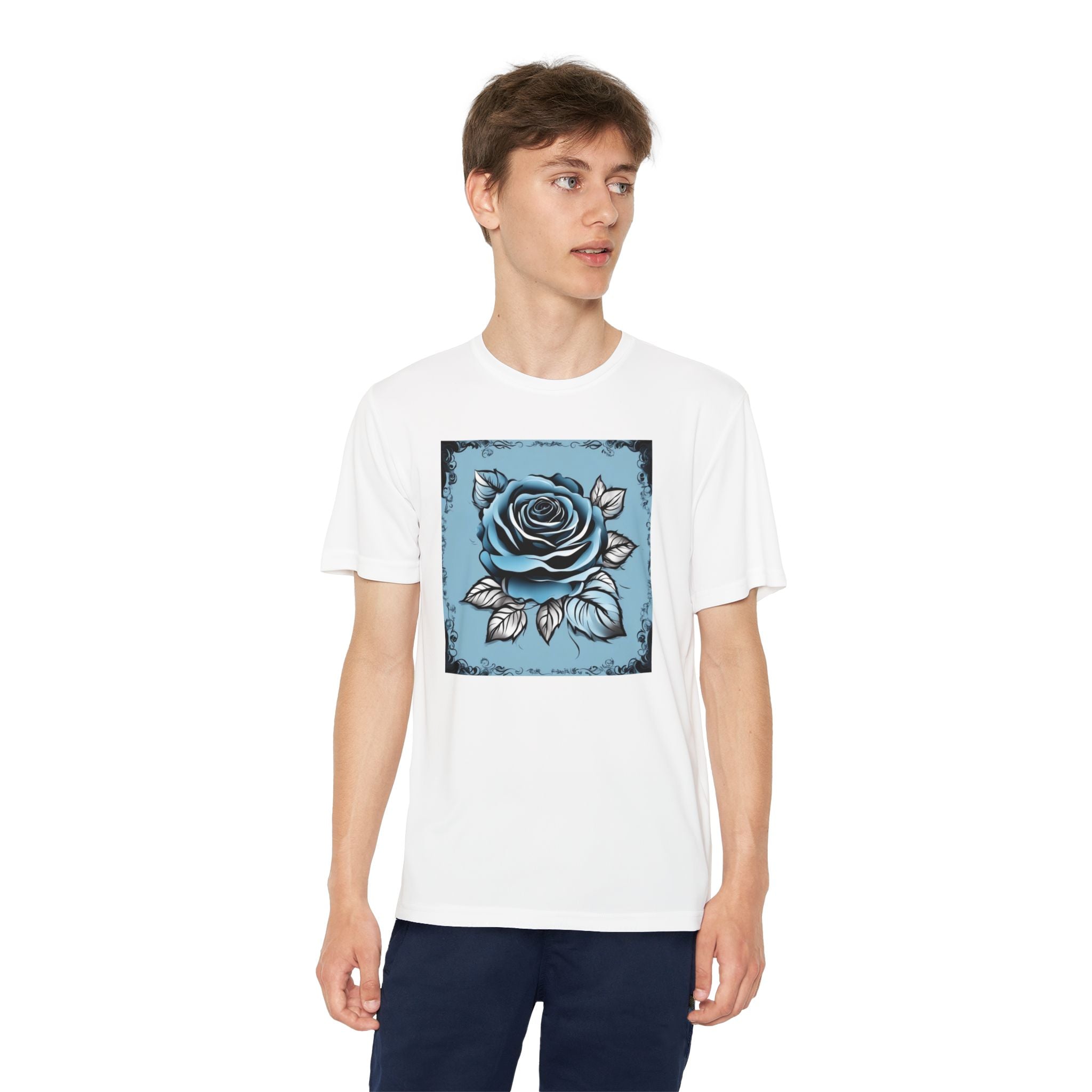 Flower Youth Tshirt, Girls Floral Tee, Kids Spring Shirt, Children's Botanical Top, Teen Blossom T-Shirt