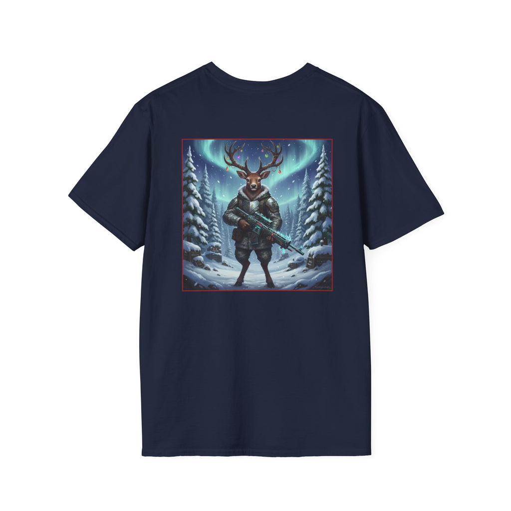 Yule Guard Patriotic Christmas Holiday ~ Unisex Softstyle T-Shirt