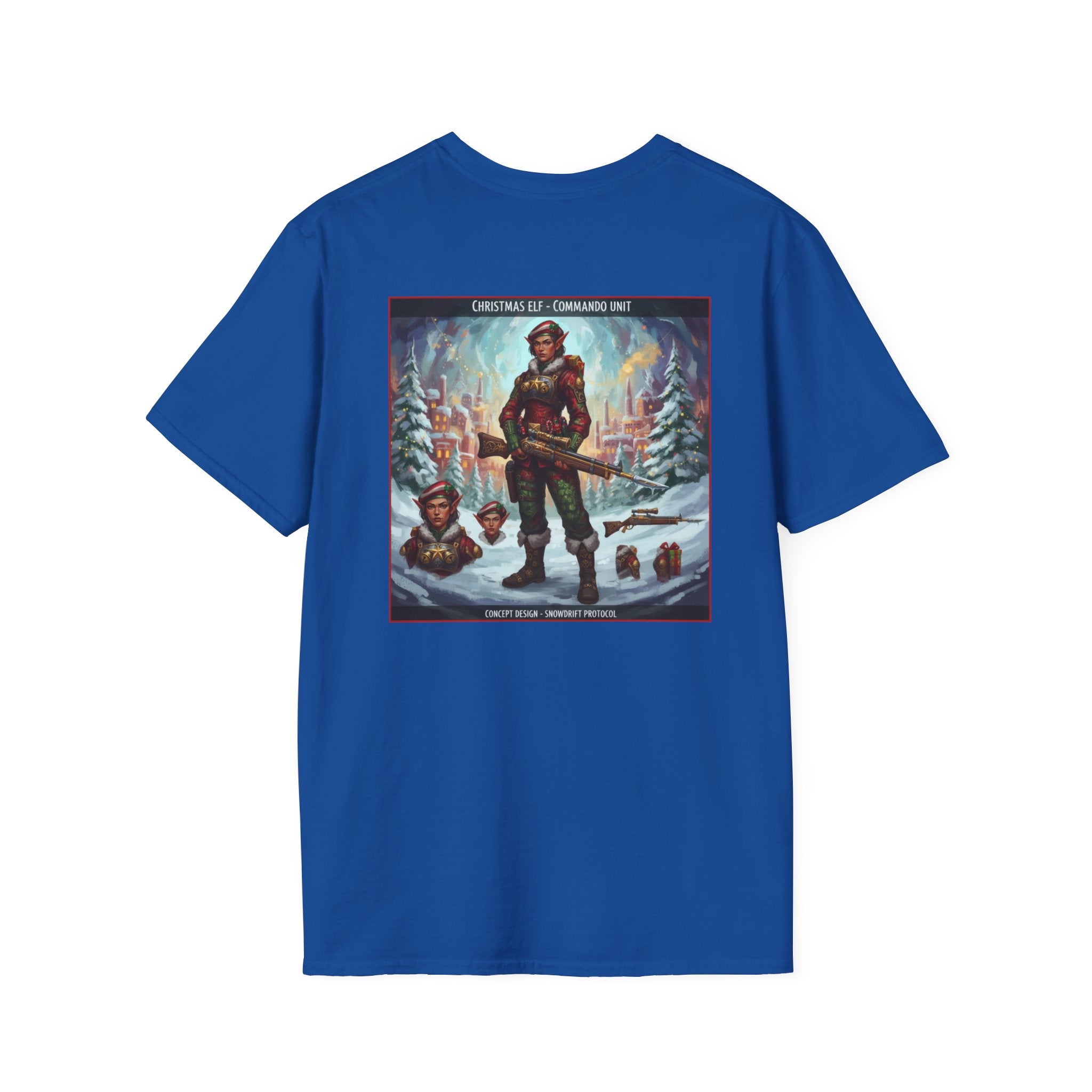 Yule Guard Patriotic Christmas Holiday ~ Unisex Softstyle T-Shirt