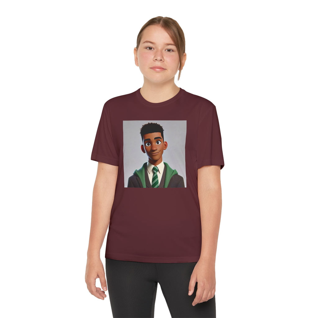 Youth Competitor Tee - Harry Potter, Wizard School Shirt, Magical Kids Top, Hogwarts Fan Gift, Sorcerer's Stone T-Shirt