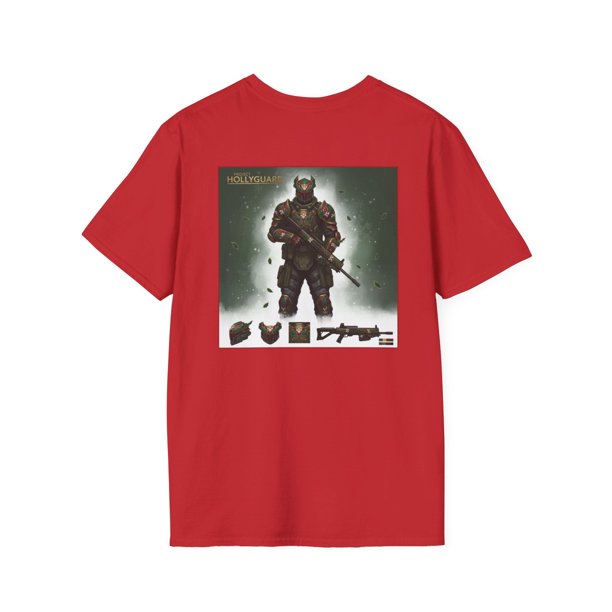Yule Guard Patriotic Christmas Holiday ~ Unisex Softstyle T-Shirt