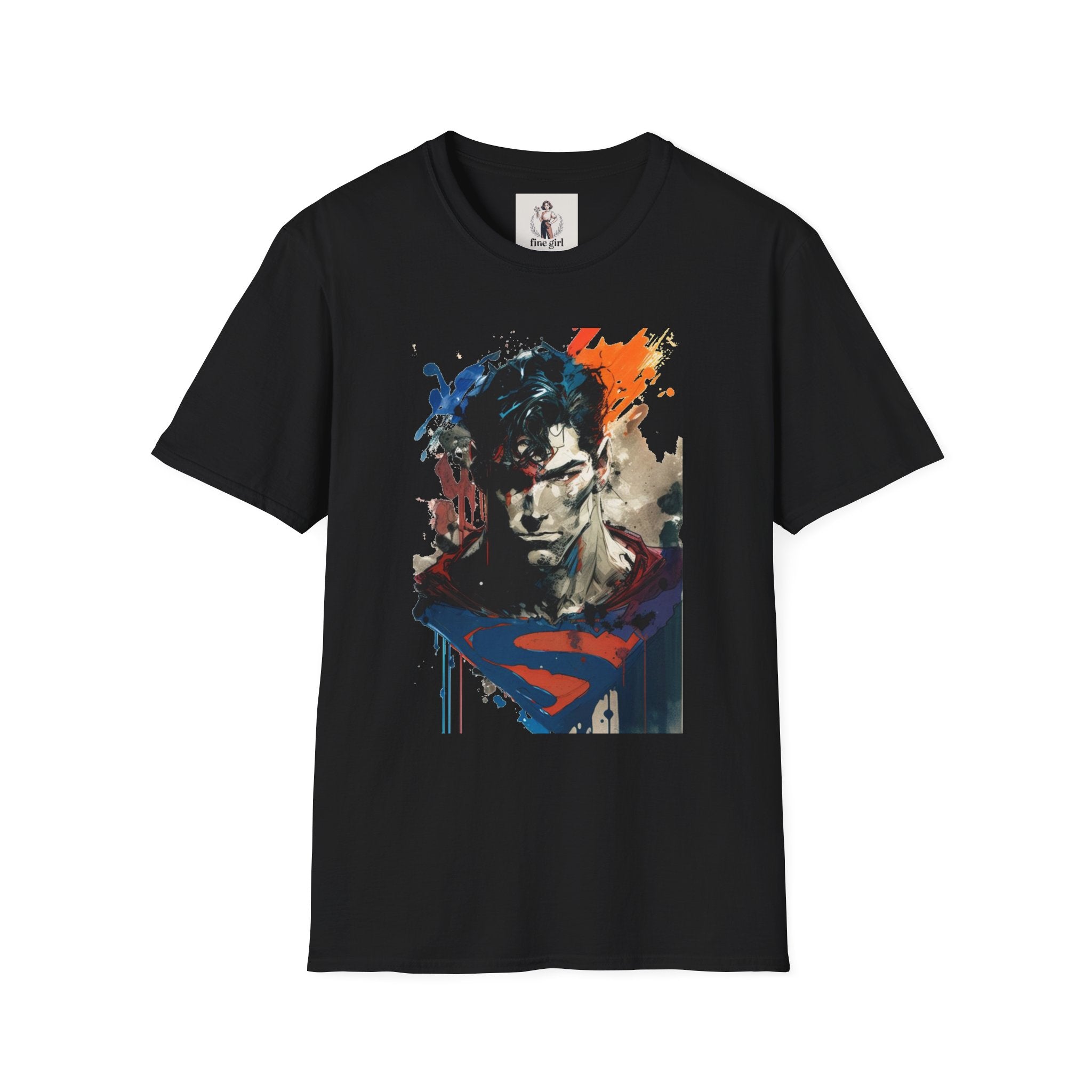 Superman Hero Unisex Softstyle T-Shirt