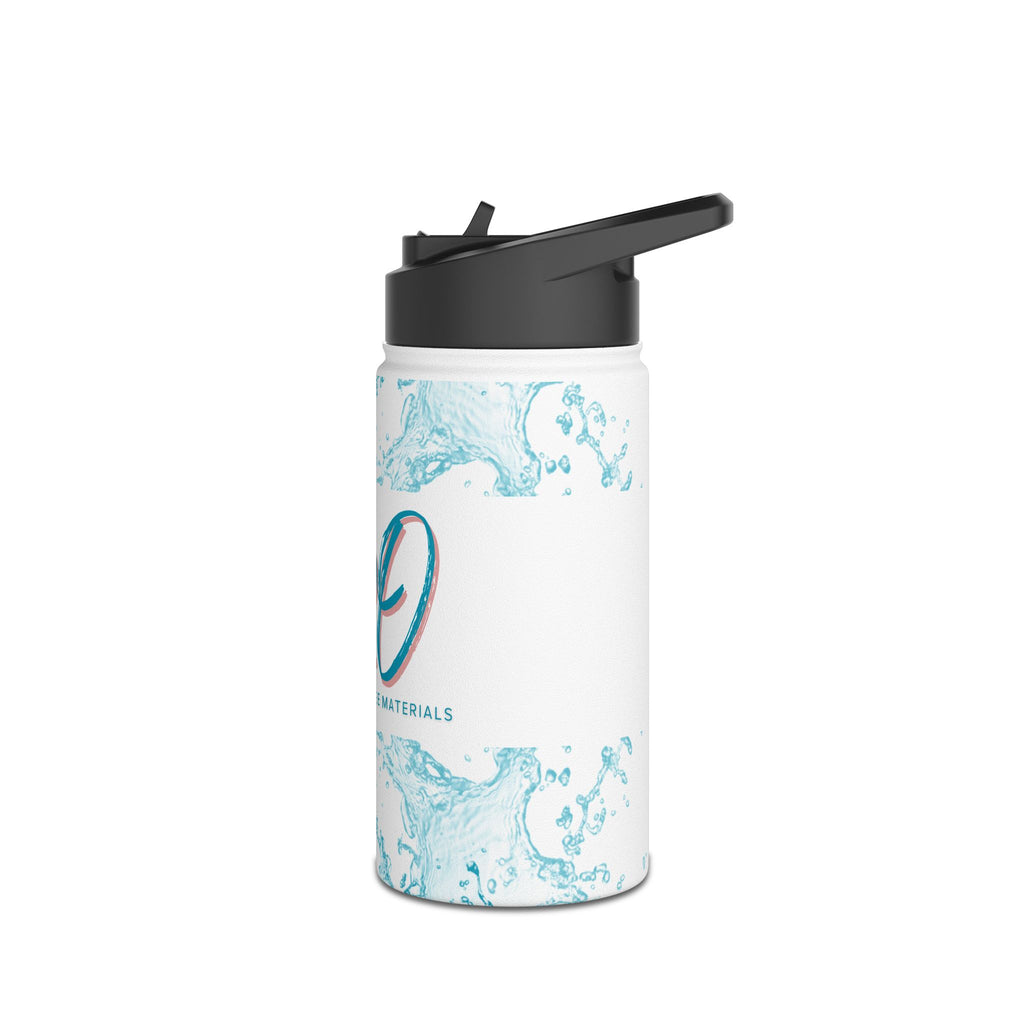 H2O Stainless Steel Water Bottle, Eco-Friendly Hydration for Travel, Sports, Yoga, Gifts, Outdoor Adventures