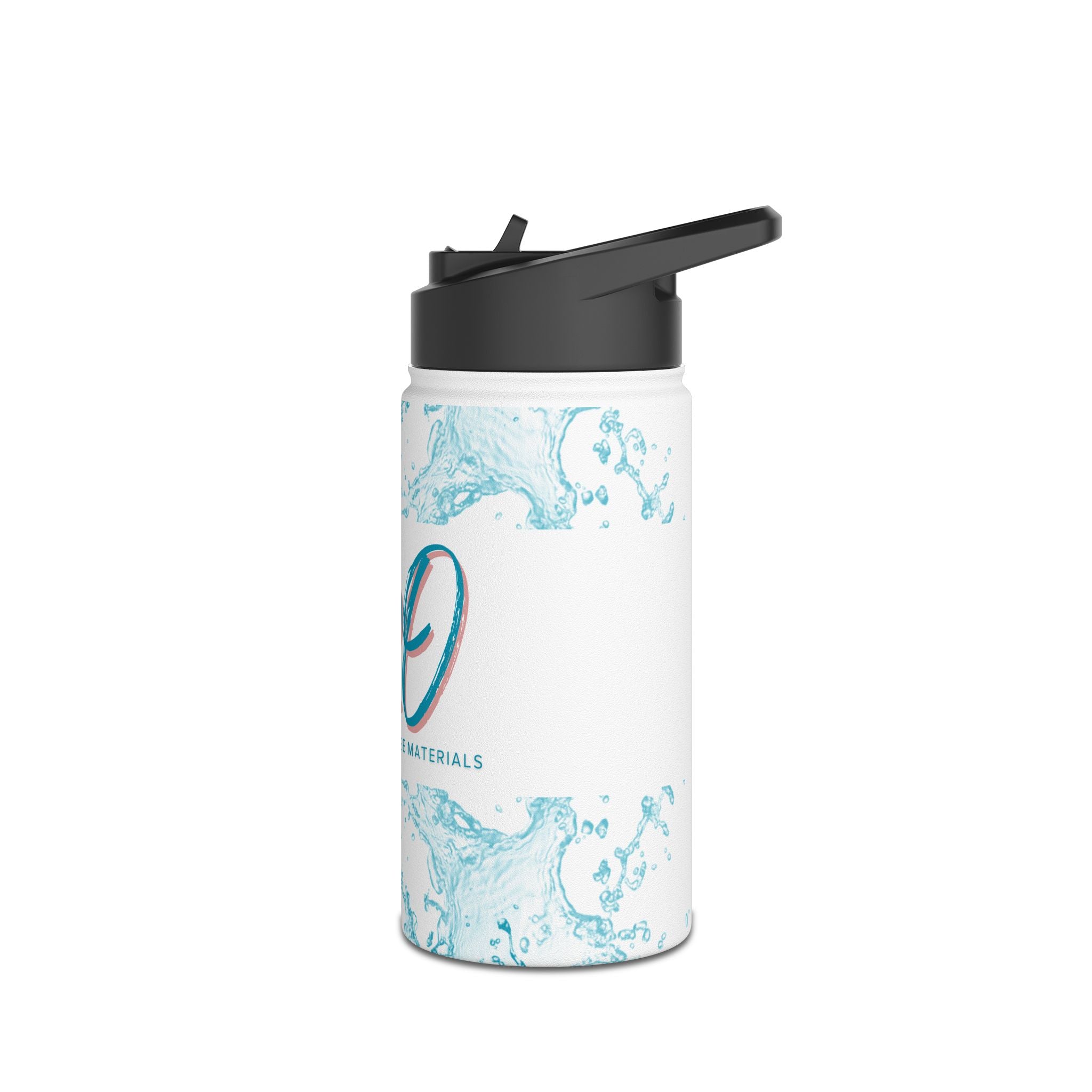H2O Stainless Steel Water Bottle, Eco-Friendly Hydration for Travel, Sports, Yoga, Gifts, Outdoor Adventures