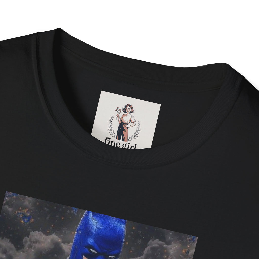Batman Marvel Unisex Softstyle T-Shirt, Comic Book Tee, Geeky Clothing, Cosplay Costume Top
