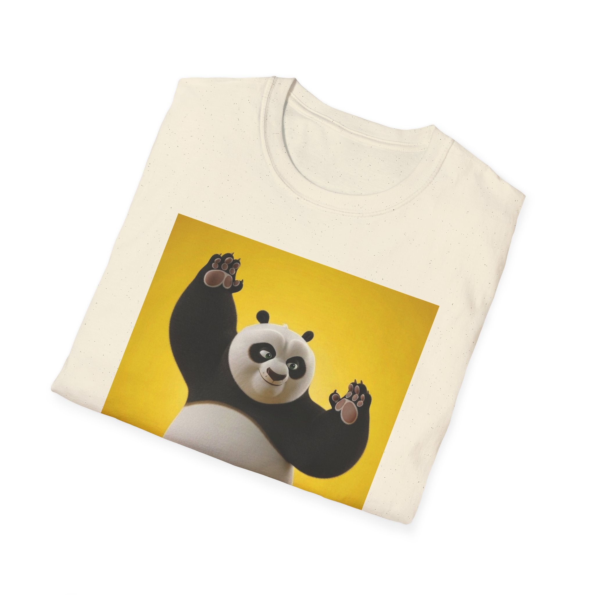 Kung Fu Panda Unisex Softstyle T-Shirt, DreamWorks Animation Youth Competitor Tee, Graphic Tee, Movie Fan Gift, Cult Classic Shirt, Comfy