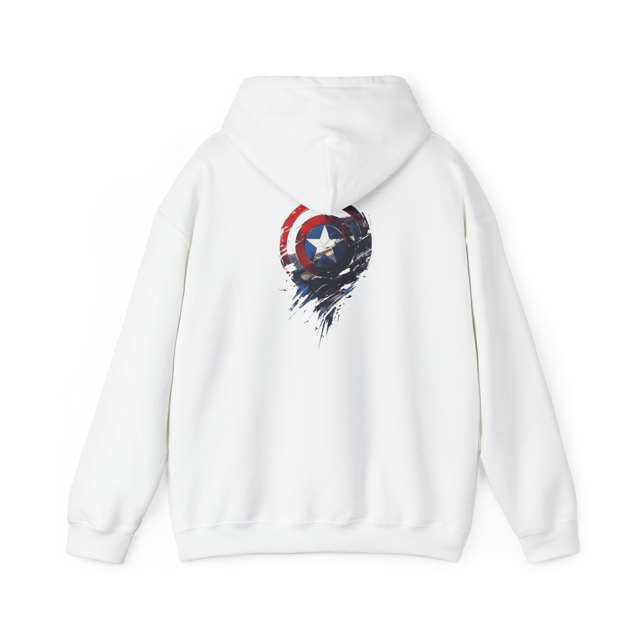 Hooded Sweatshirt - Captain America Design