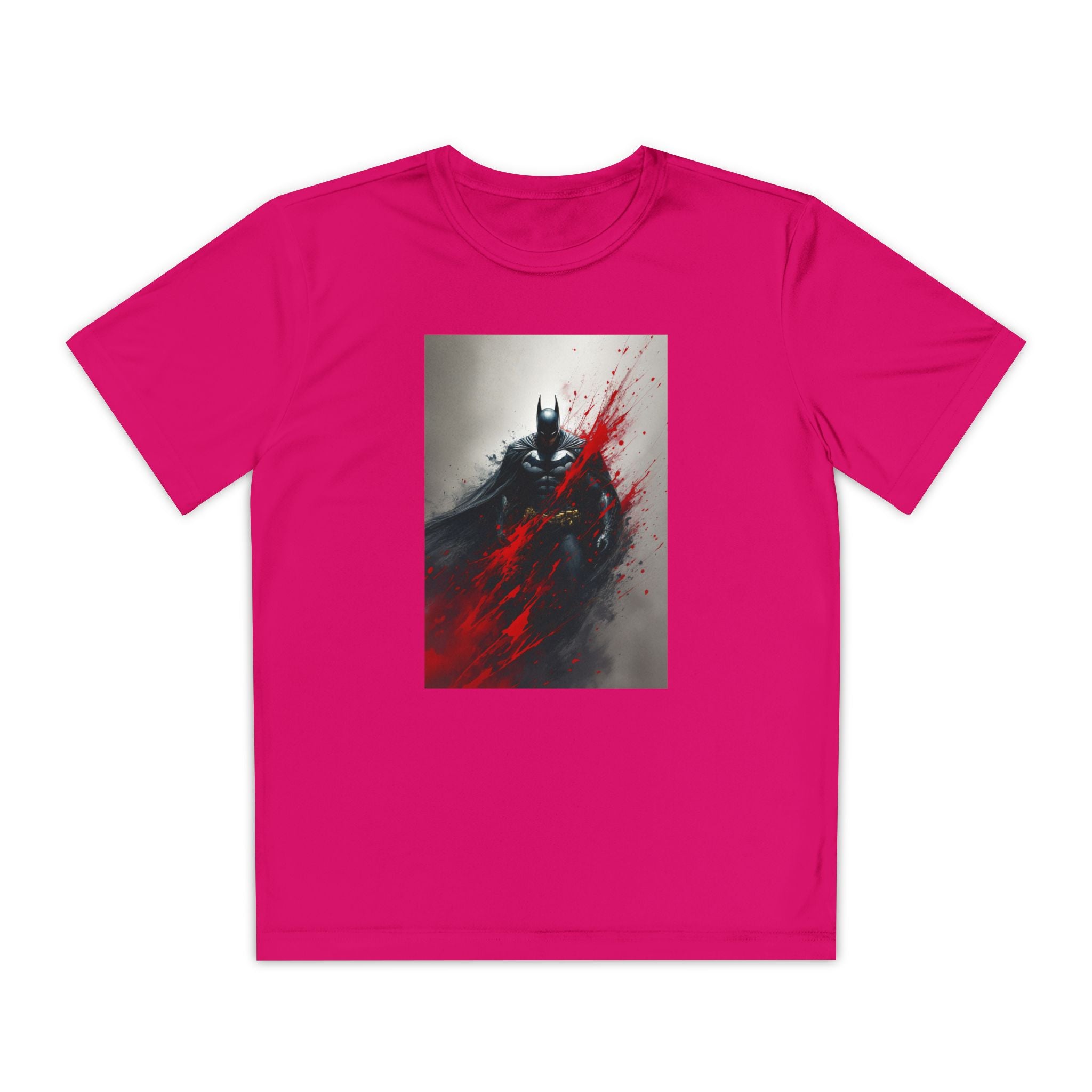 Batman Superhero Marvel Patriotic, Kids Graphic T-Shirt, Boys Hero Top, Girls Comic Book Clothing, Birthday