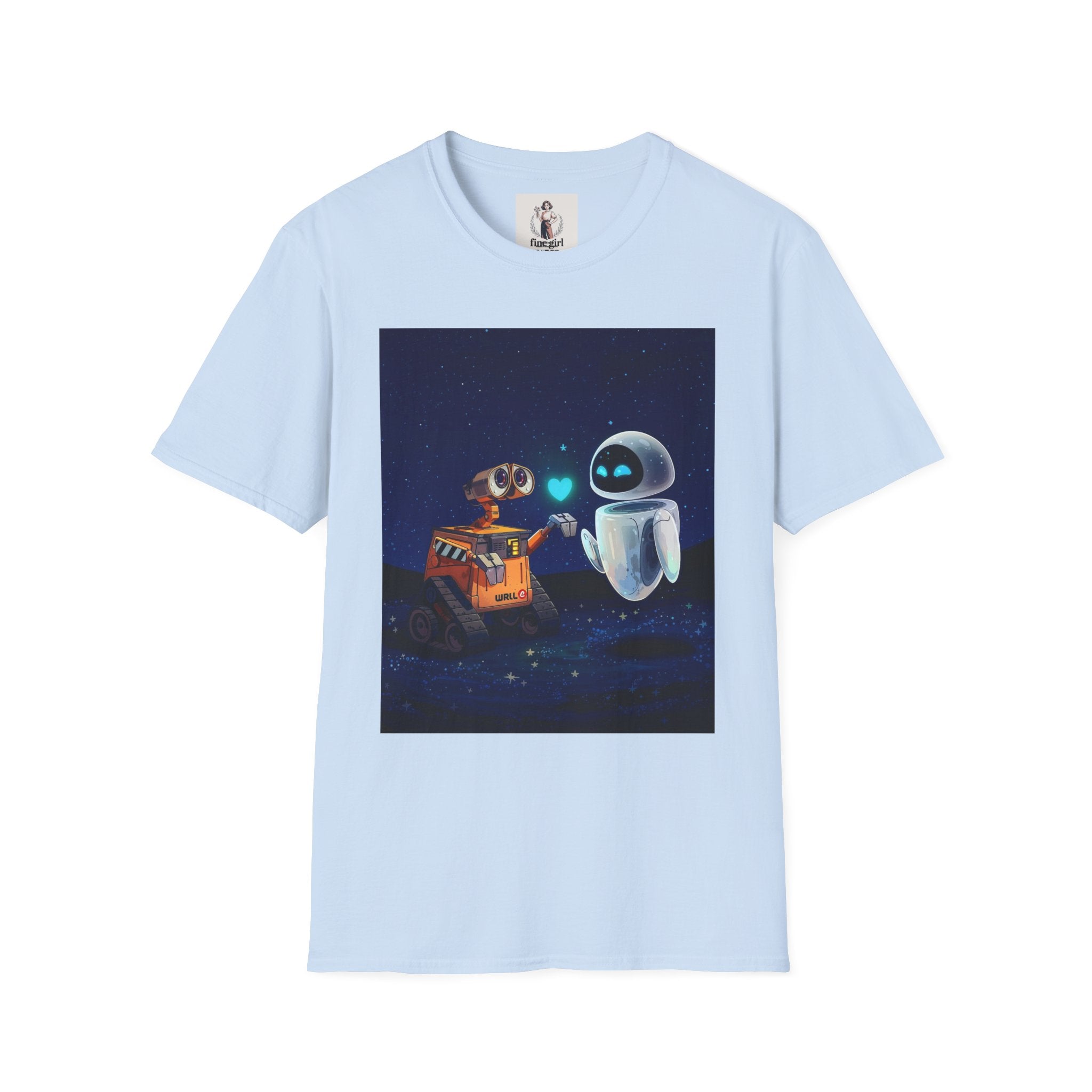 Wall-E Pixar Animation Unisex T-Shirt, Walt Disney Tee, Movie Lover Gift, Graphic Novelty Shirt, Cartoon Character Apparel
