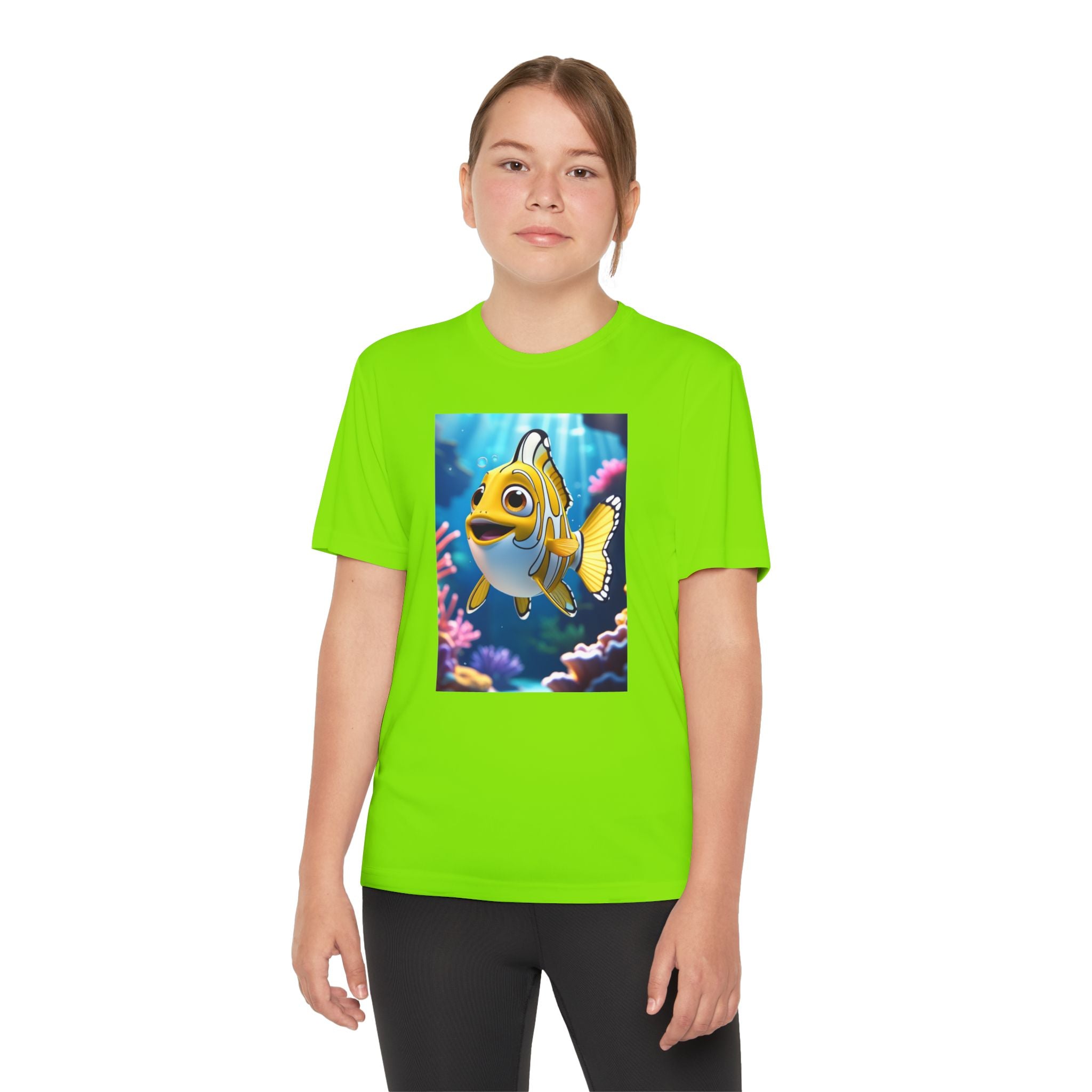 Nemo Fish Ocean Youth T-Shirt - Underwater Kids Tee, Finding Nemo Shirt, Beach Vacation Clothing, Ocean Lover Gift, Fish Theme Top
